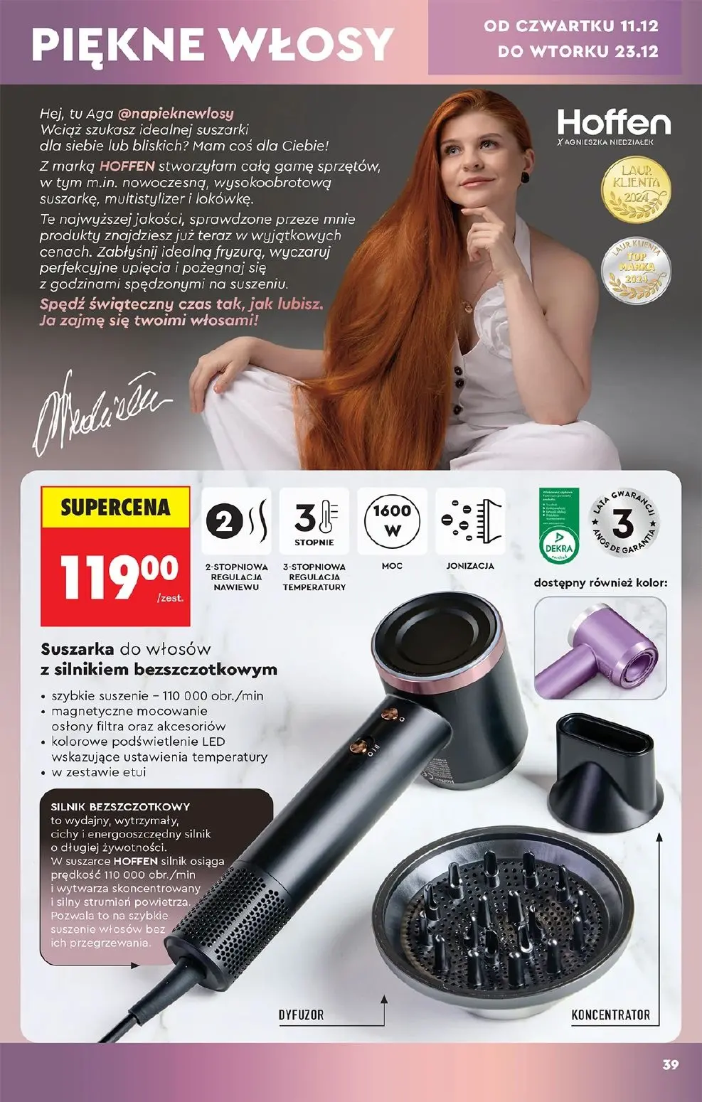 gazetka promocyjna Biedronka Hity i inspiracje - Strona 39