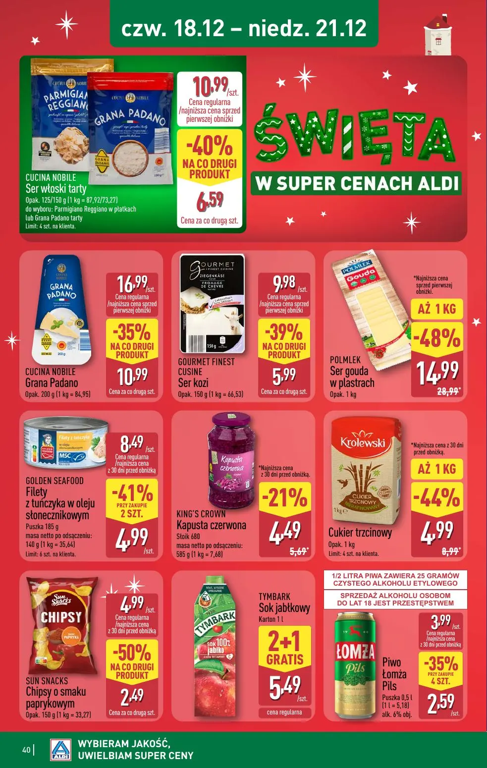 gazetka promocyjna ALDI - Strona 40