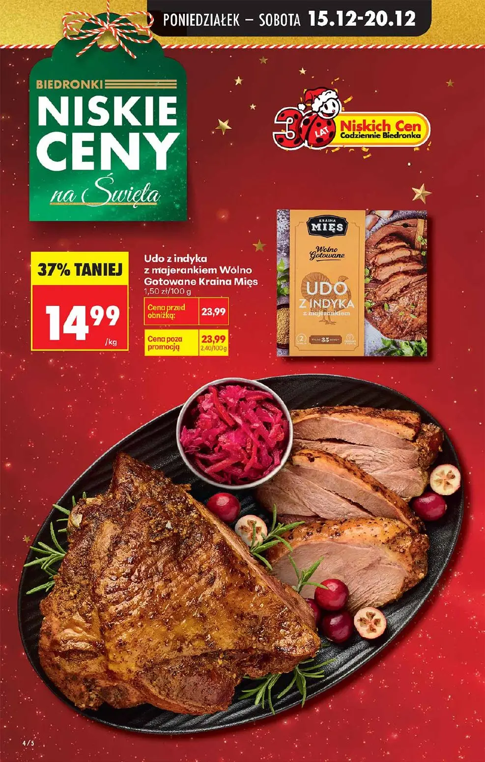 gazetka promocyjna Biedronka Lada tradycyjna. Od poniedziałku  - Strona 4