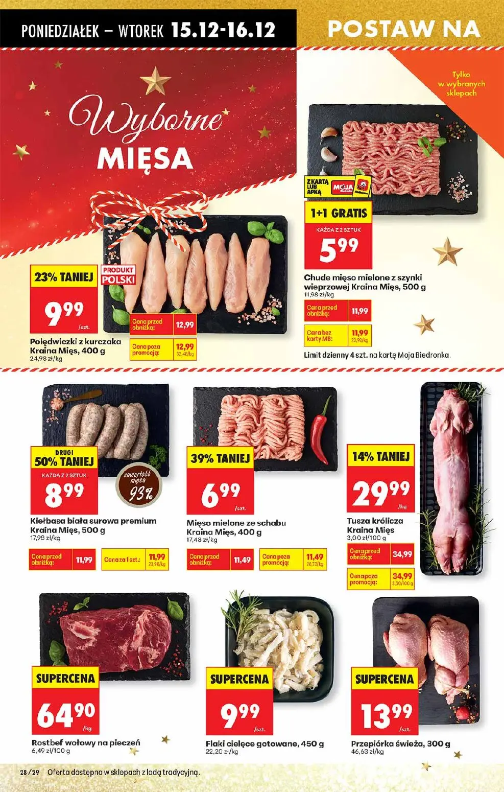 gazetka promocyjna Biedronka Lada tradycyjna. Od poniedziałku  - Strona 28