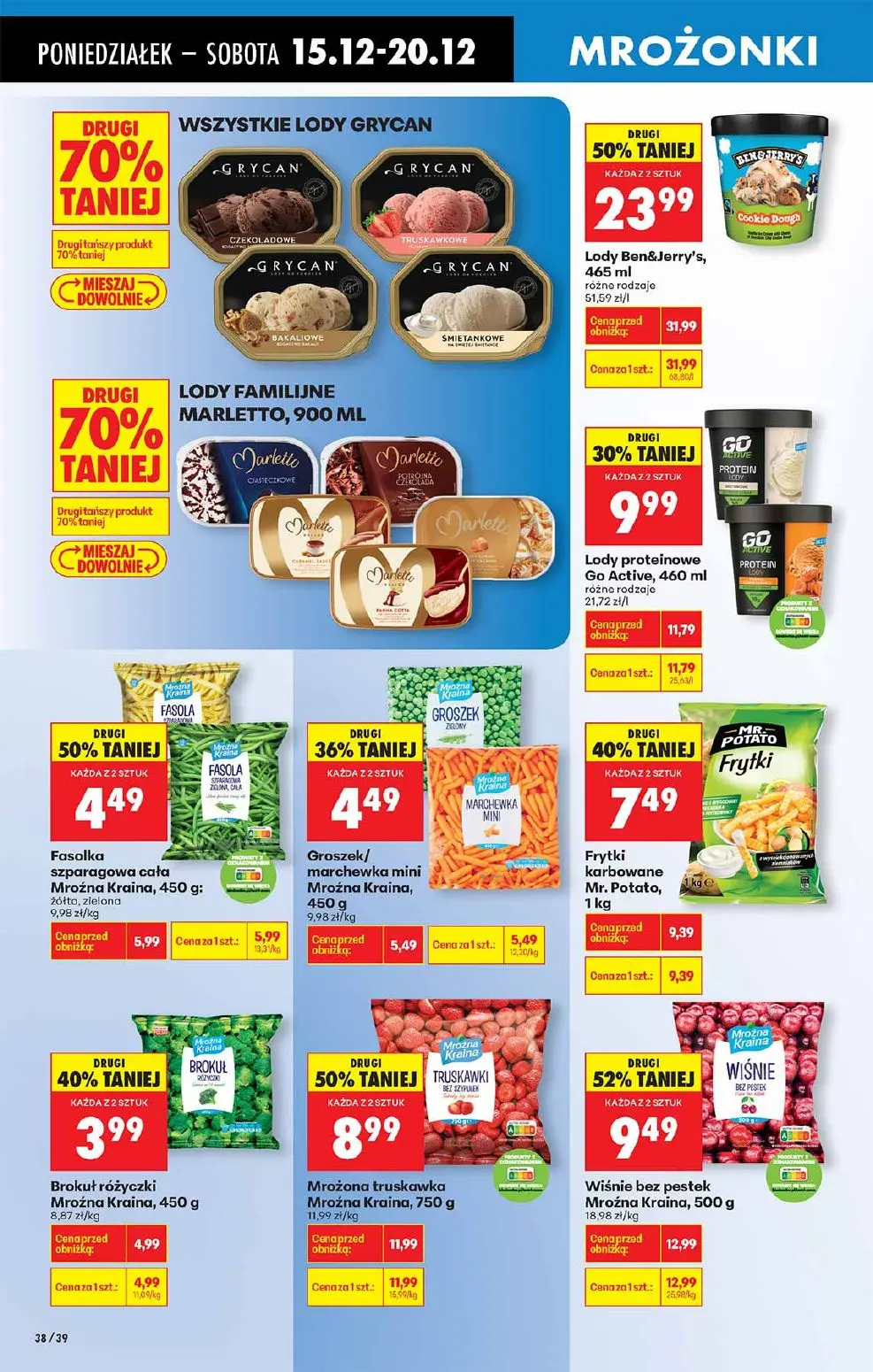 gazetka promocyjna Biedronka Lada tradycyjna. Od poniedziałku  - Strona 38