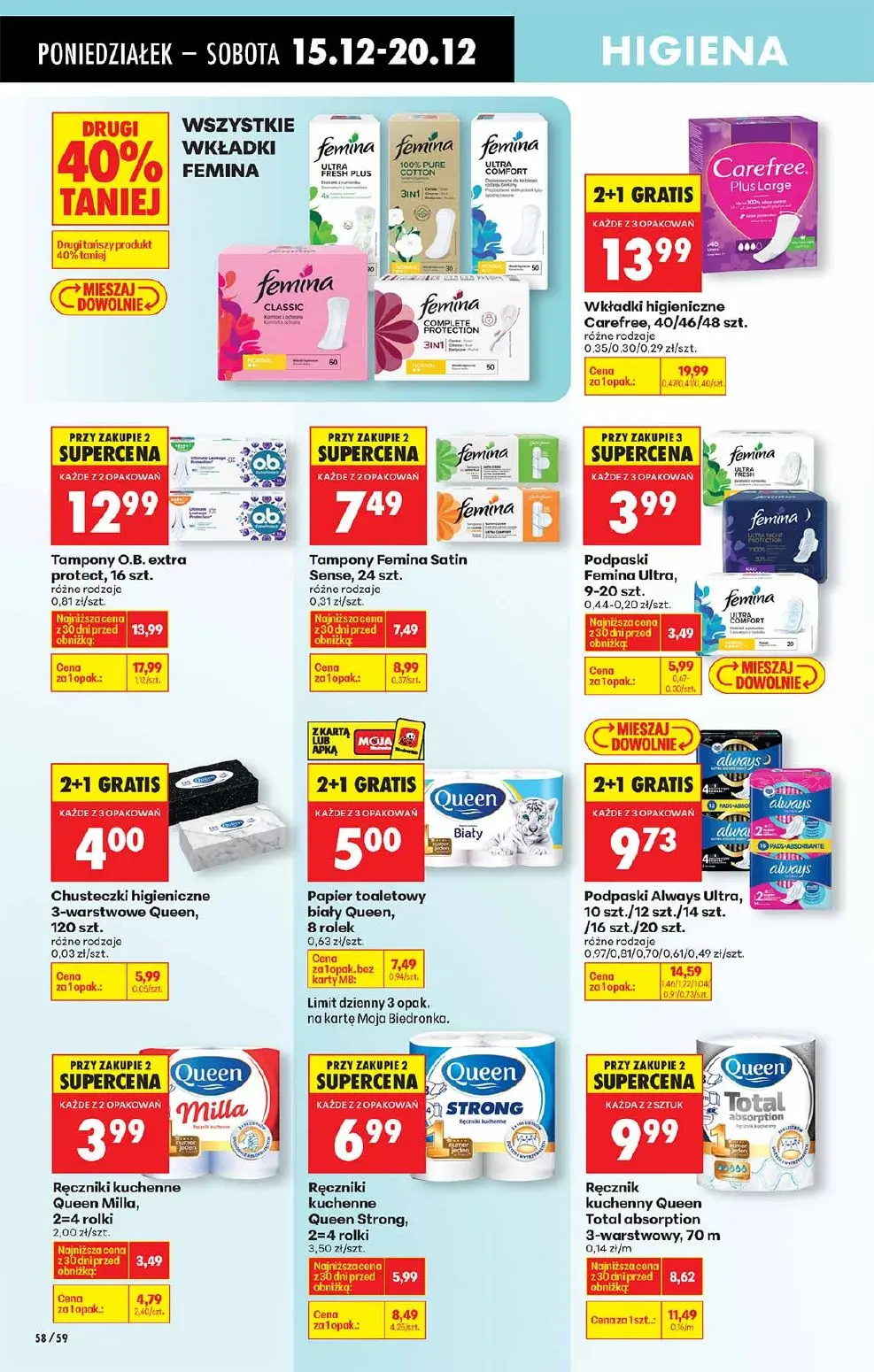 gazetka promocyjna Biedronka Lada tradycyjna. Od poniedziałku  - Strona 58