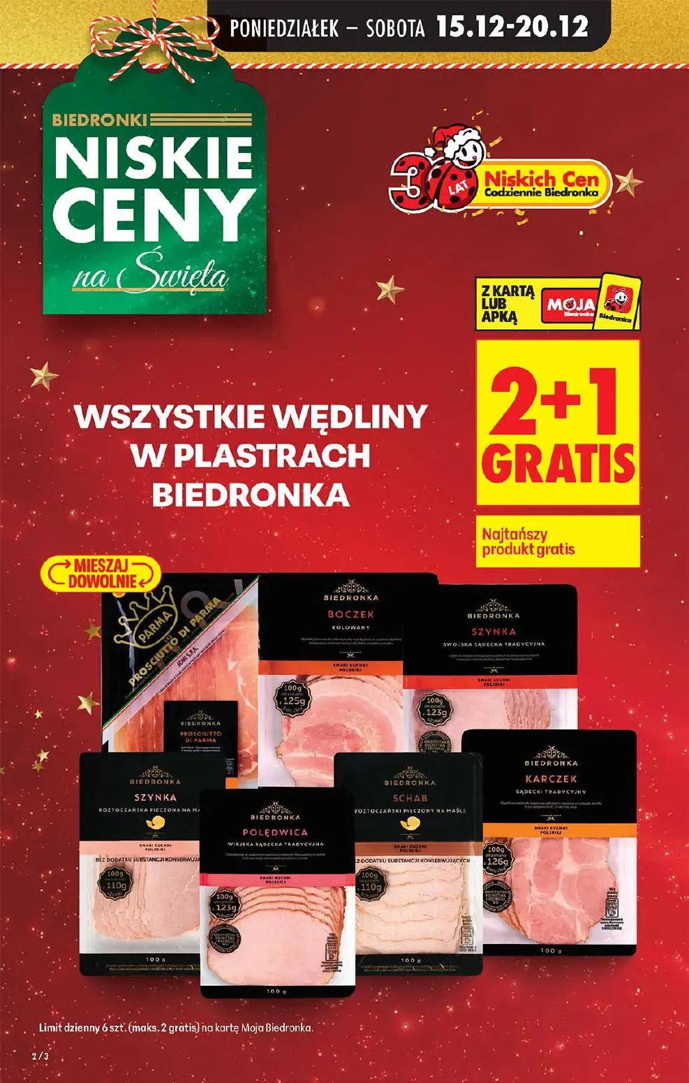 gazetka promocyjna Biedronka Od poniedziałku  - Strona 2