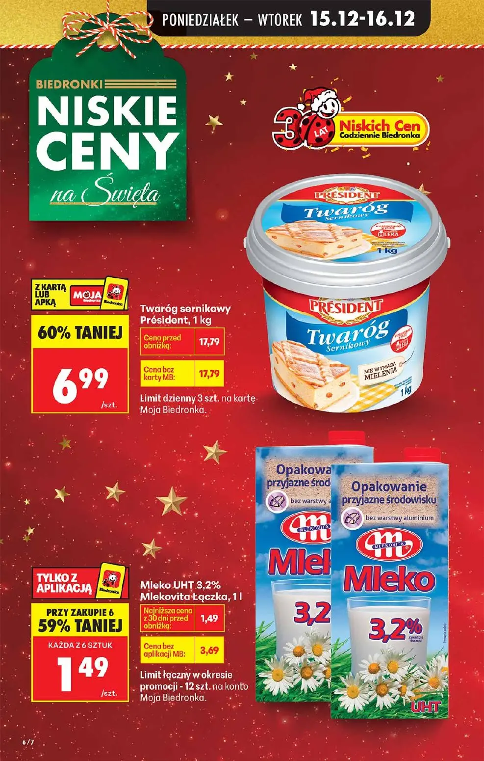 gazetka promocyjna Biedronka Od poniedziałku  - Strona 6