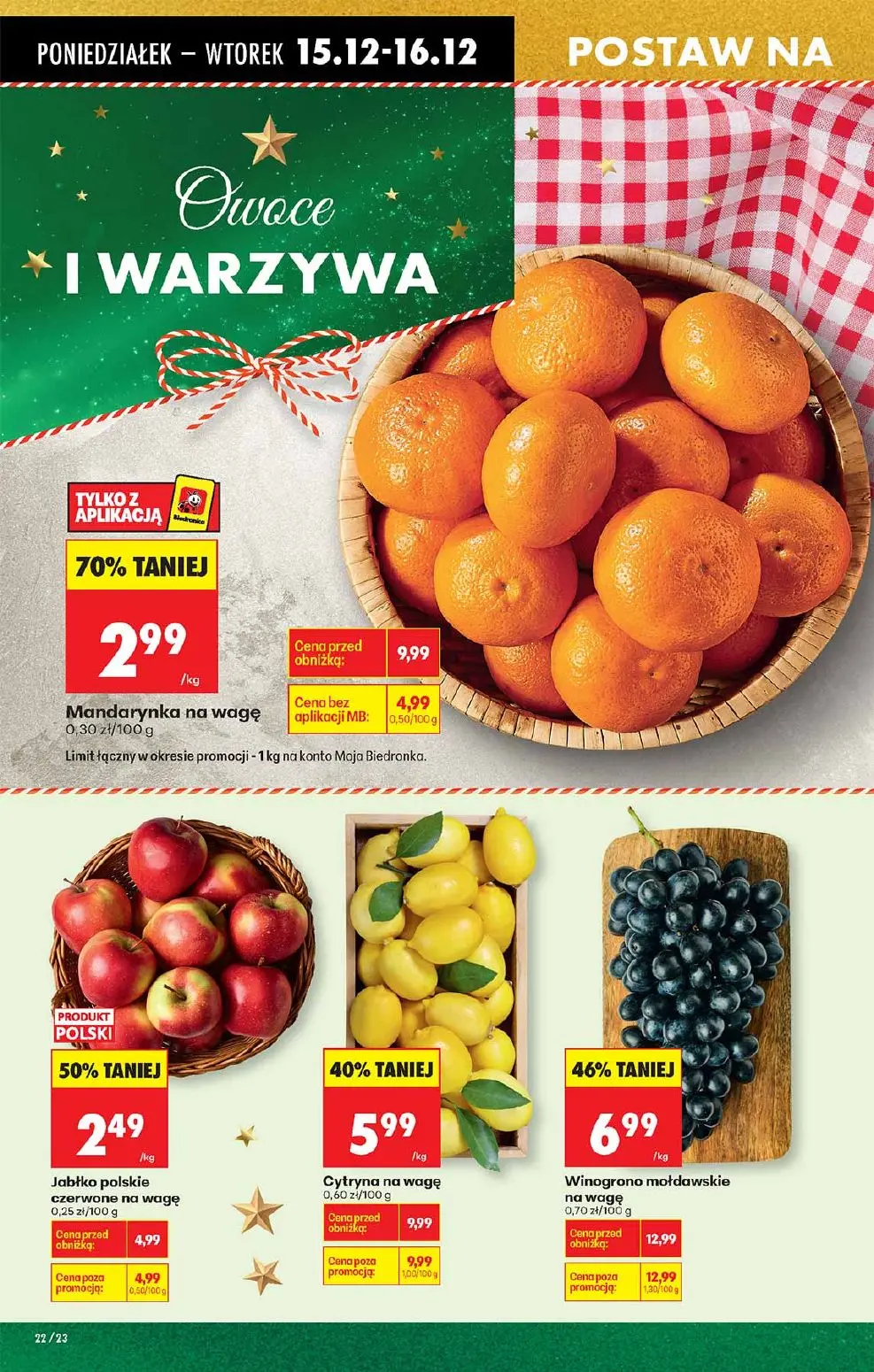 gazetka promocyjna Biedronka Od poniedziałku  - Strona 22