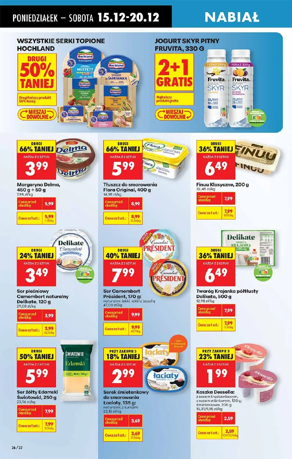 gazetka promocyjna Biedronka Od poniedziałku  - Strona 36