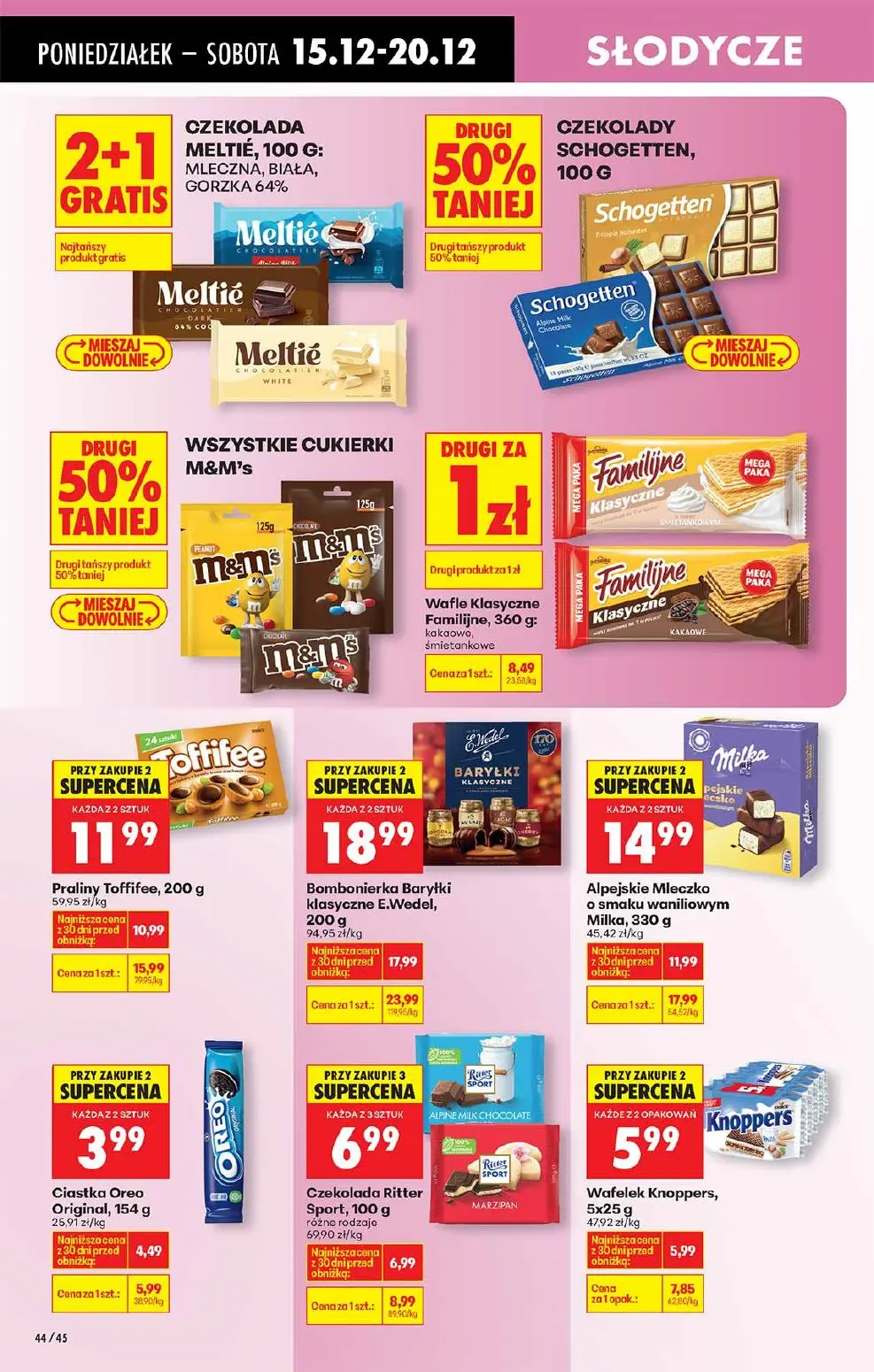 gazetka promocyjna Biedronka Od poniedziałku  - Strona 44