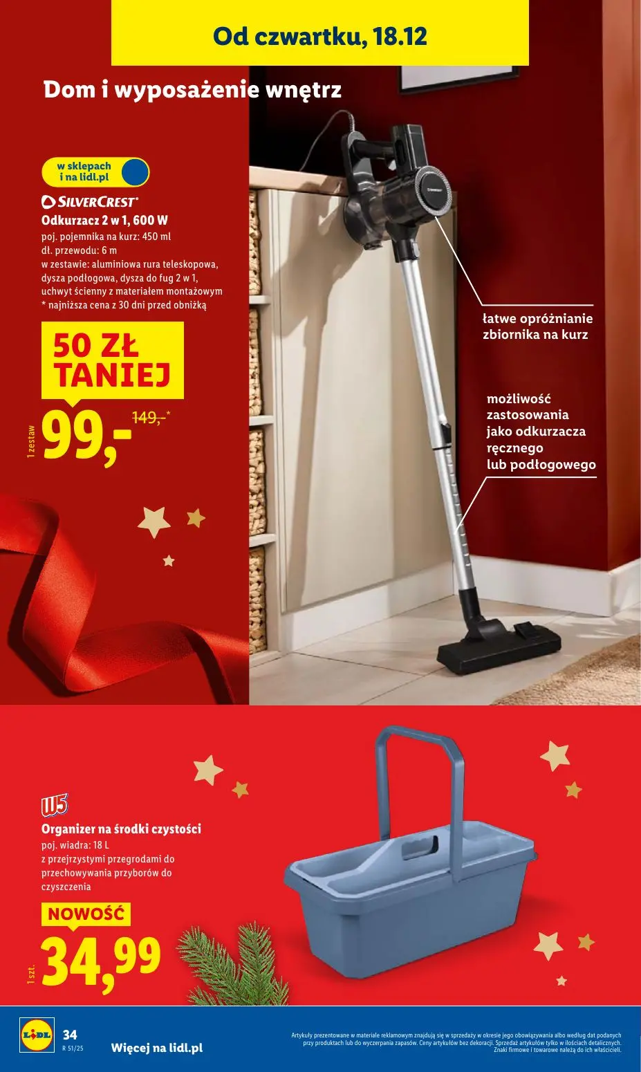 gazetka promocyjna LIDL Moc świątecznych promocji - Strona 44