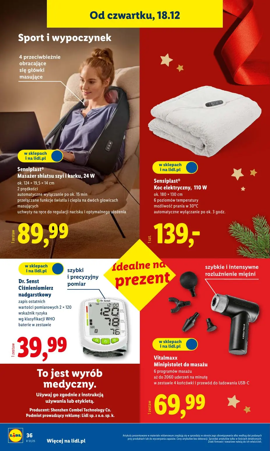 gazetka promocyjna LIDL Moc świątecznych promocji - Strona 46