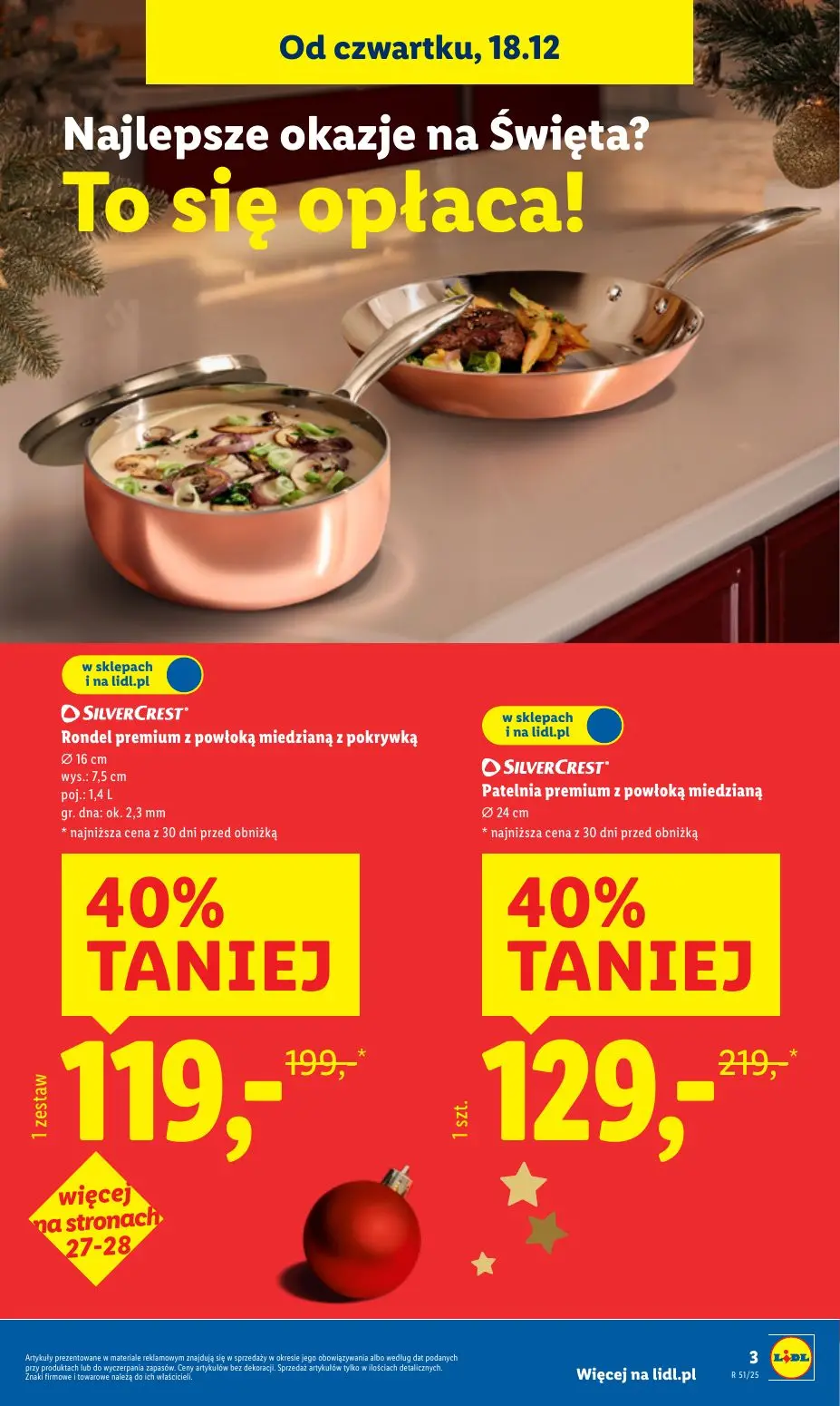 gazetka promocyjna LIDL Moc świątecznych promocji - Strona 3