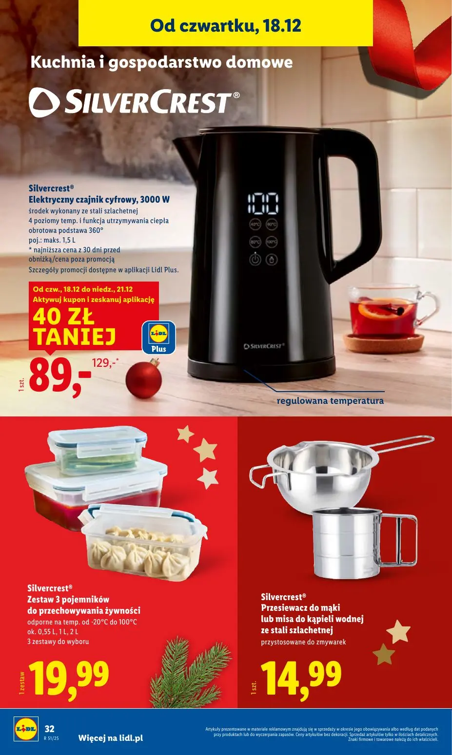 gazetka promocyjna LIDL Moc świątecznych promocji - Strona 38
