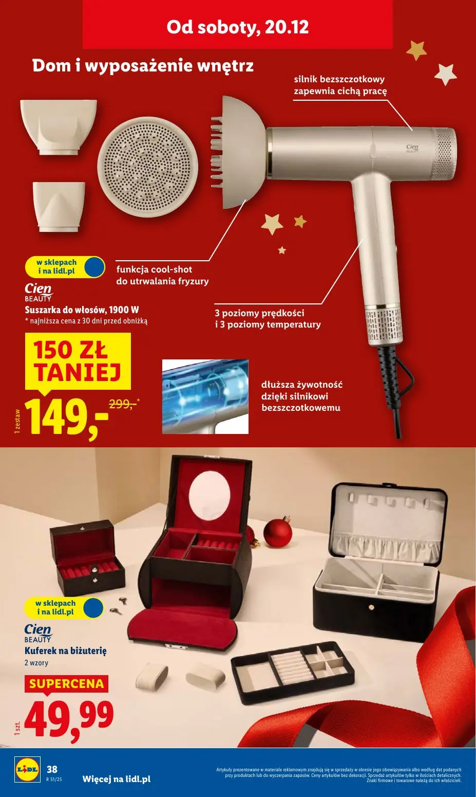 gazetka promocyjna LIDL Moc świątecznych promocji - Strona 44