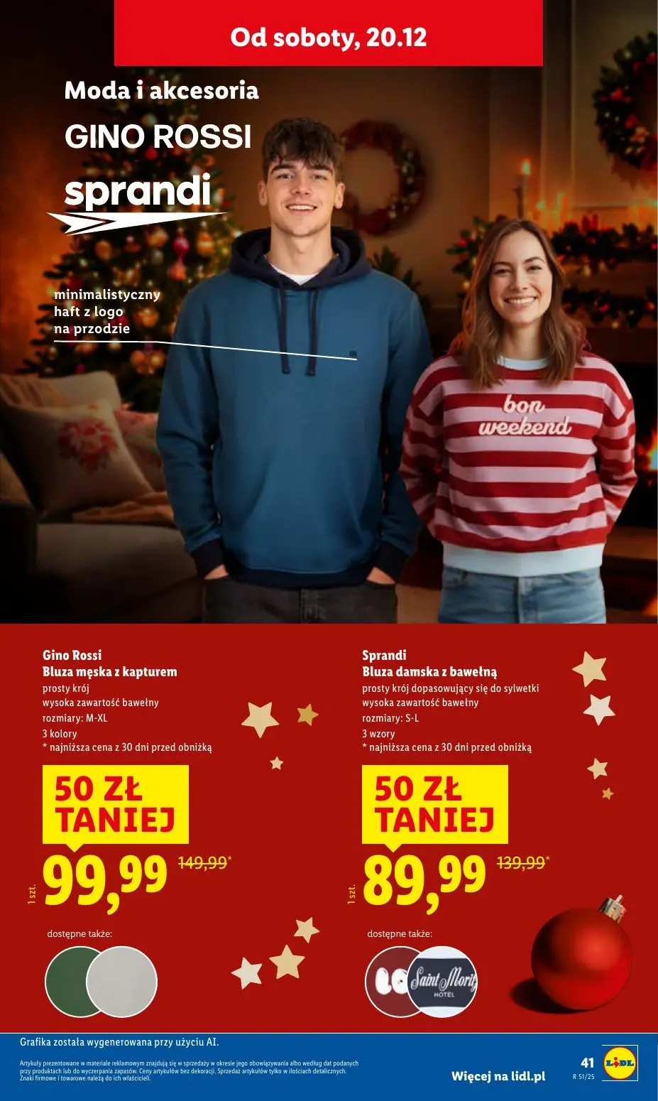 gazetka promocyjna LIDL Moc świątecznych promocji - Strona 47