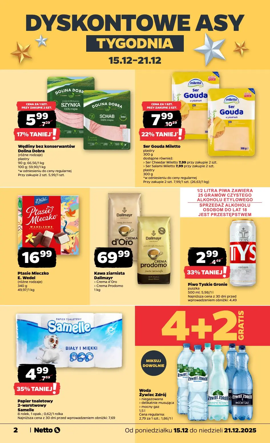 gazetka promocyjna NETTO Zadziwiająco tanie Święta - Strona 2