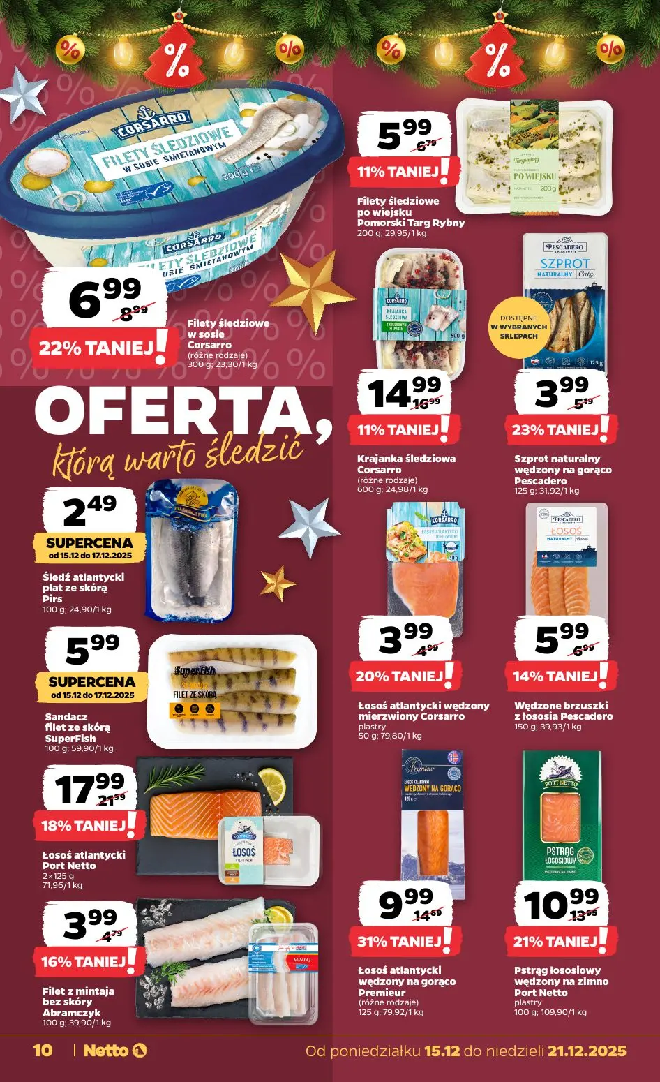 gazetka promocyjna NETTO Zadziwiająco tanie Święta - Strona 10