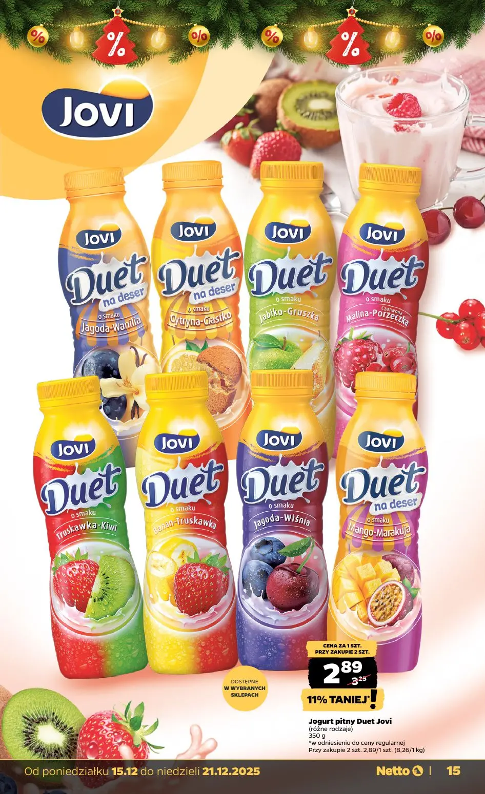 gazetka promocyjna NETTO Zadziwiająco tanie Święta - Strona 15