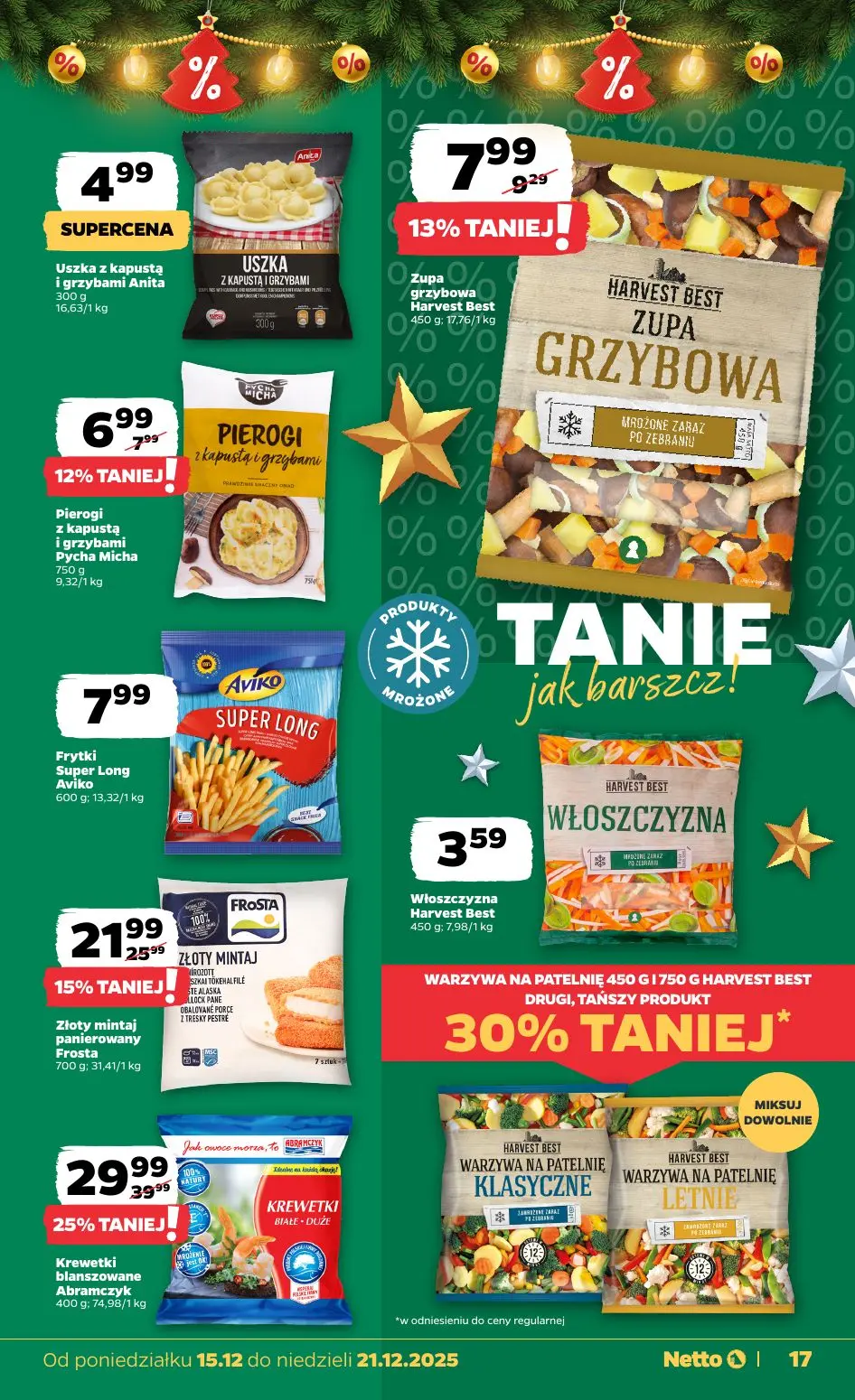 gazetka promocyjna NETTO Zadziwiająco tanie Święta - Strona 17