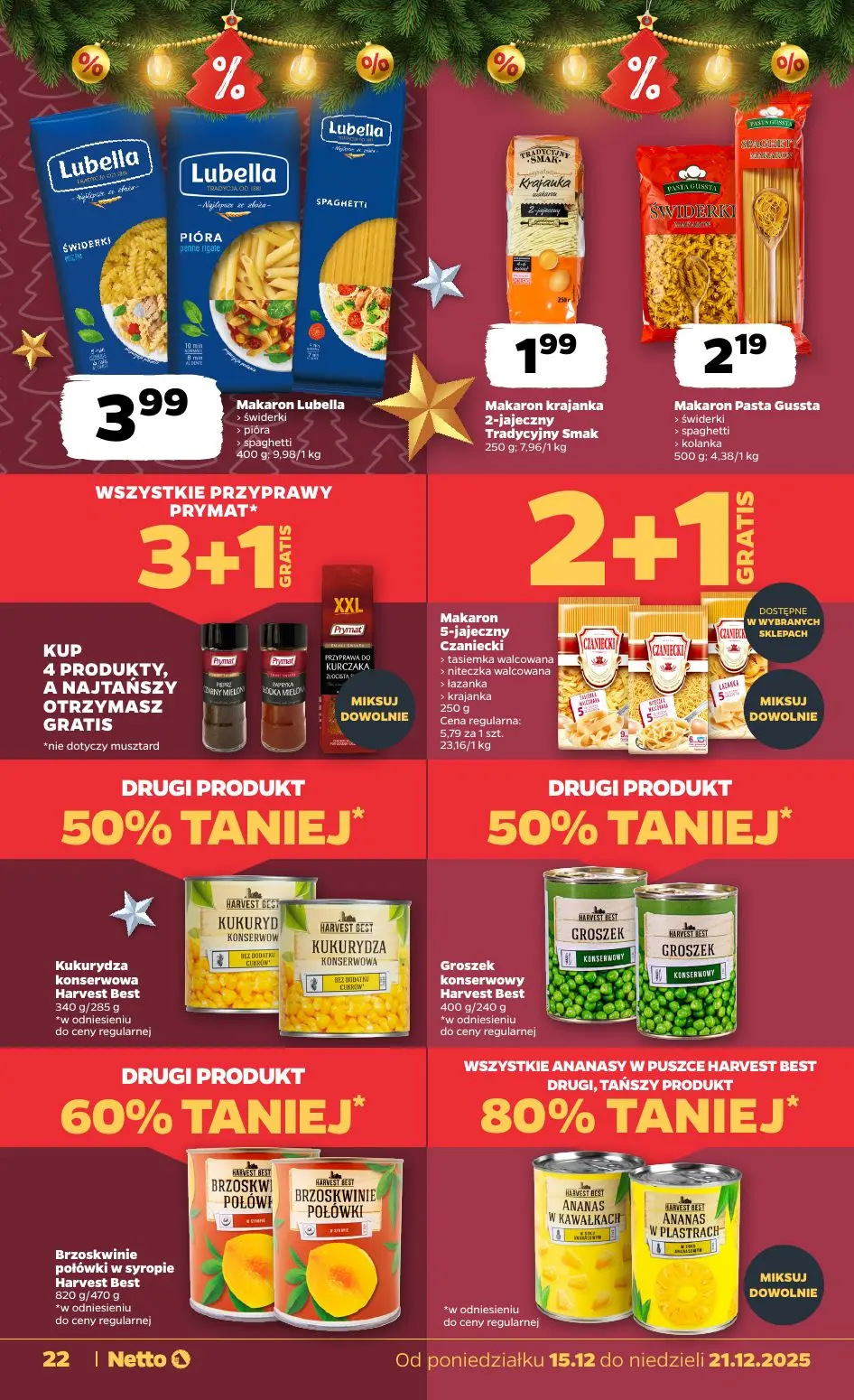 gazetka promocyjna NETTO Zadziwiająco tanie Święta - Strona 22