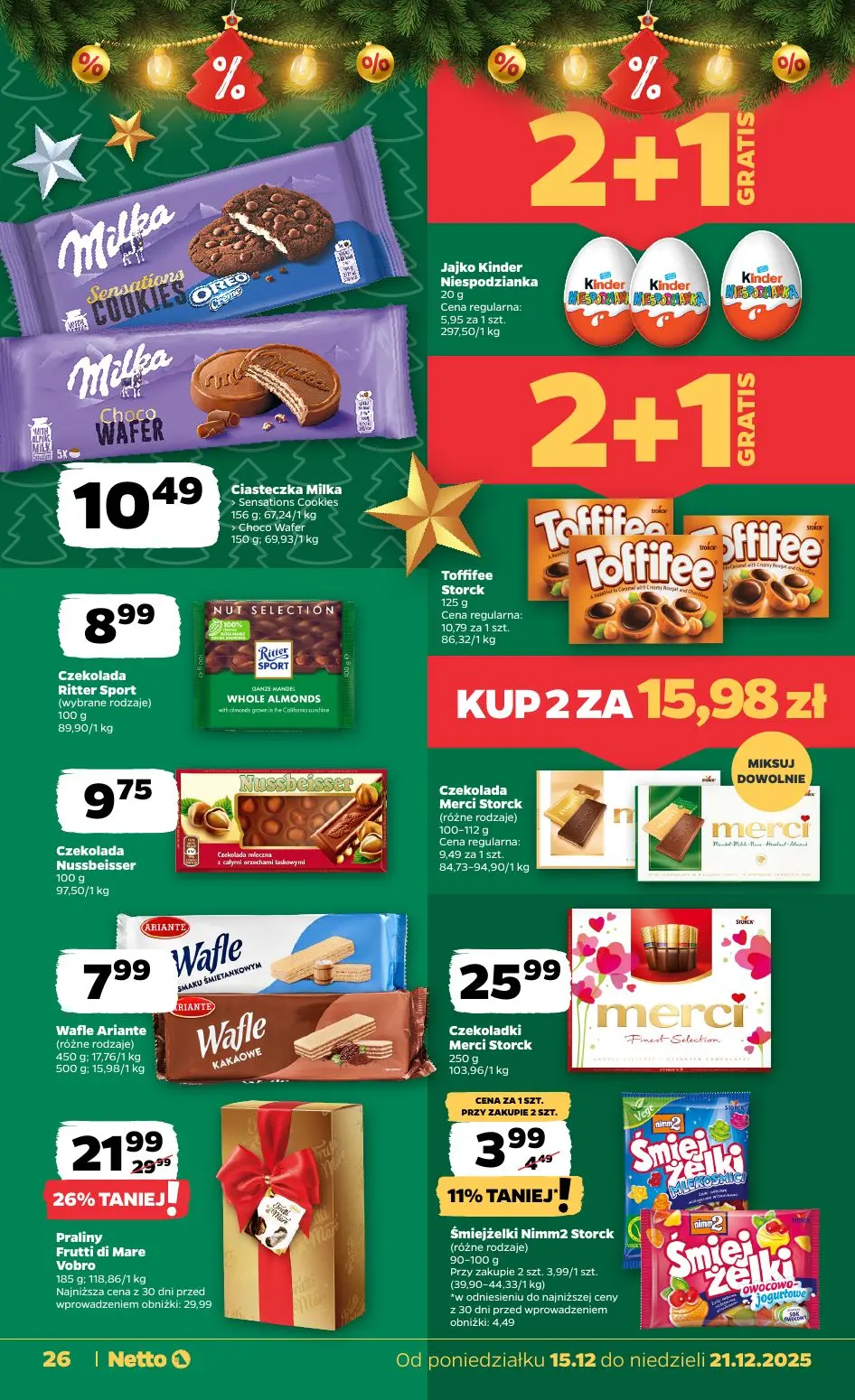 gazetka promocyjna NETTO Zadziwiająco tanie Święta - Strona 26