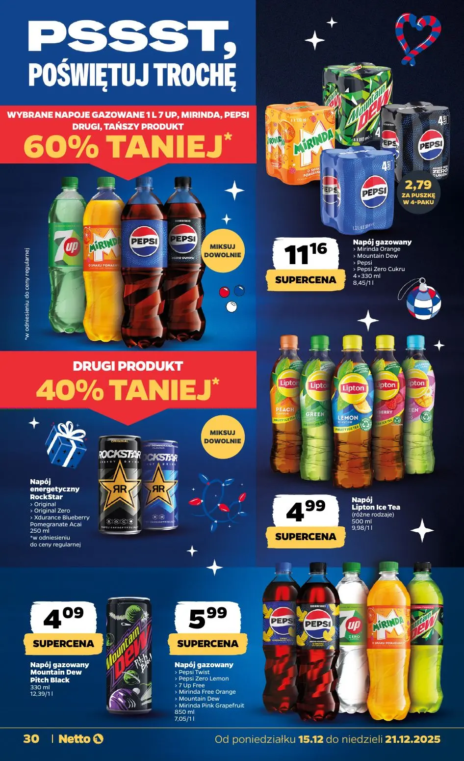 gazetka promocyjna NETTO Zadziwiająco tanie Święta - Strona 30