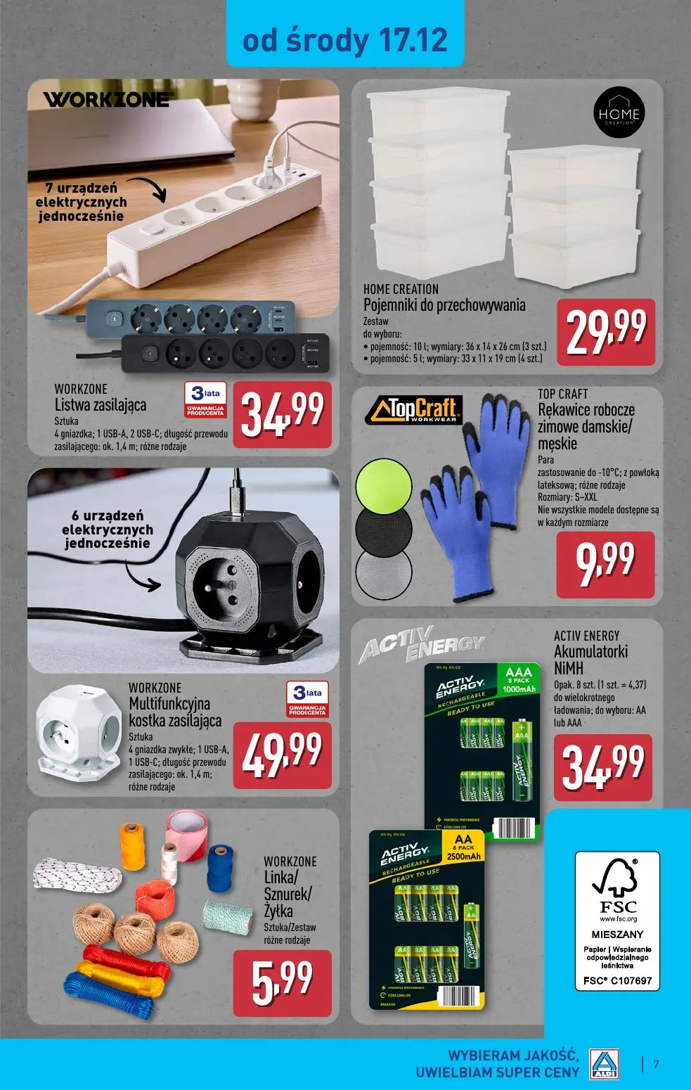 gazetka promocyjna ALDI Komfort i jakość w super cenach - Strona 7
