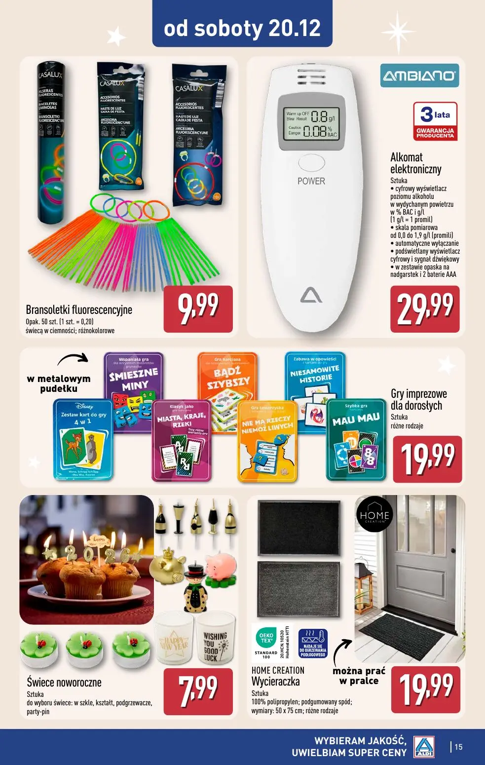 gazetka promocyjna ALDI Komfort i jakość w super cenach - Strona 15