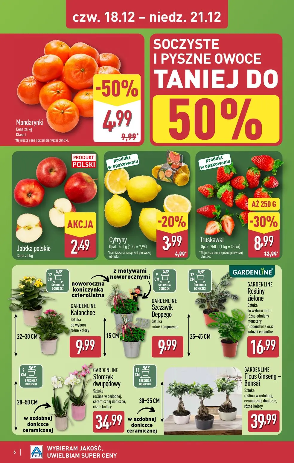 gazetka promocyjna ALDI WEEKEND już od czwartku! - Strona 6