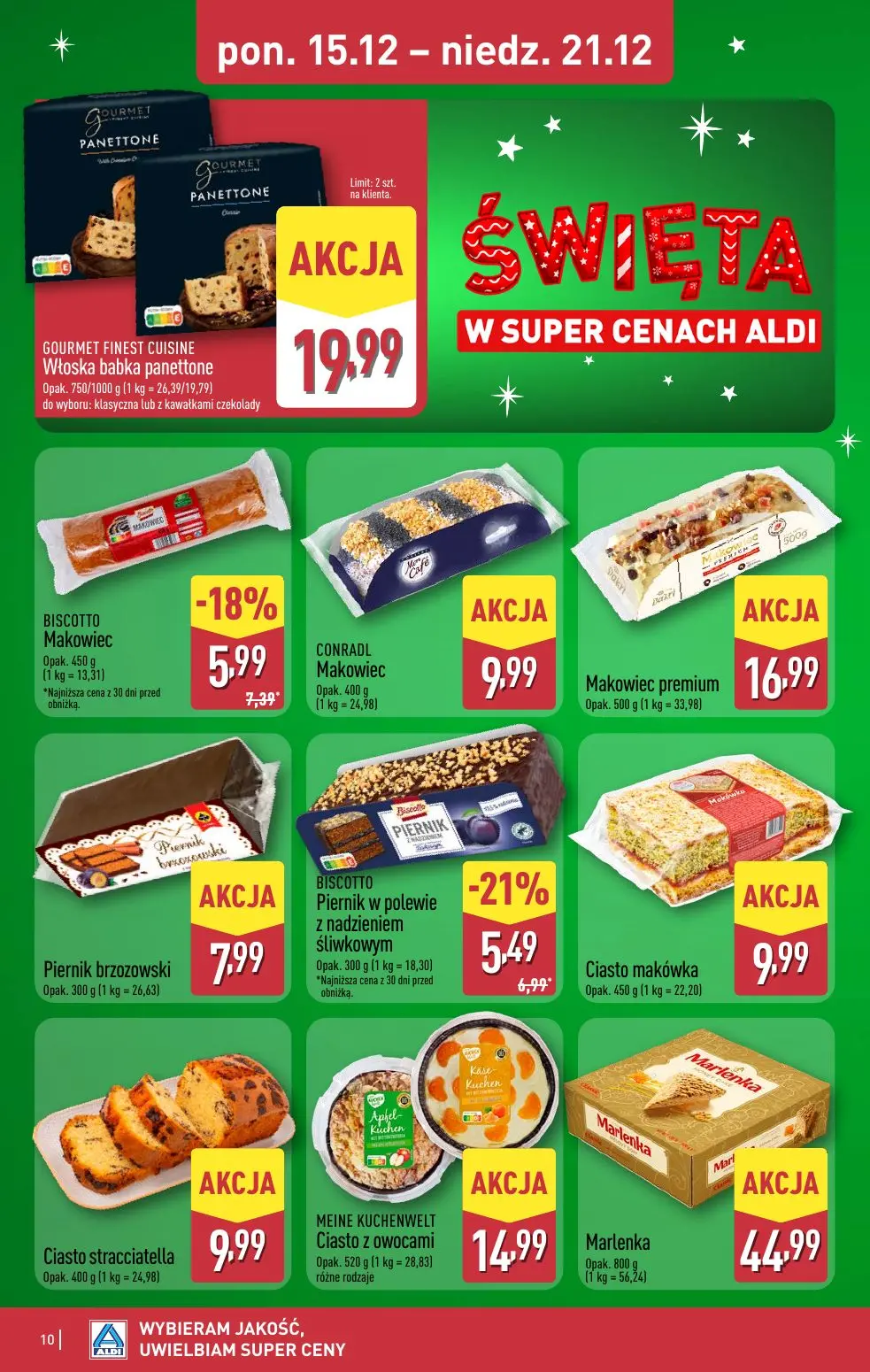 gazetka promocyjna ALDI WEEKEND już od czwartku! - Strona 10