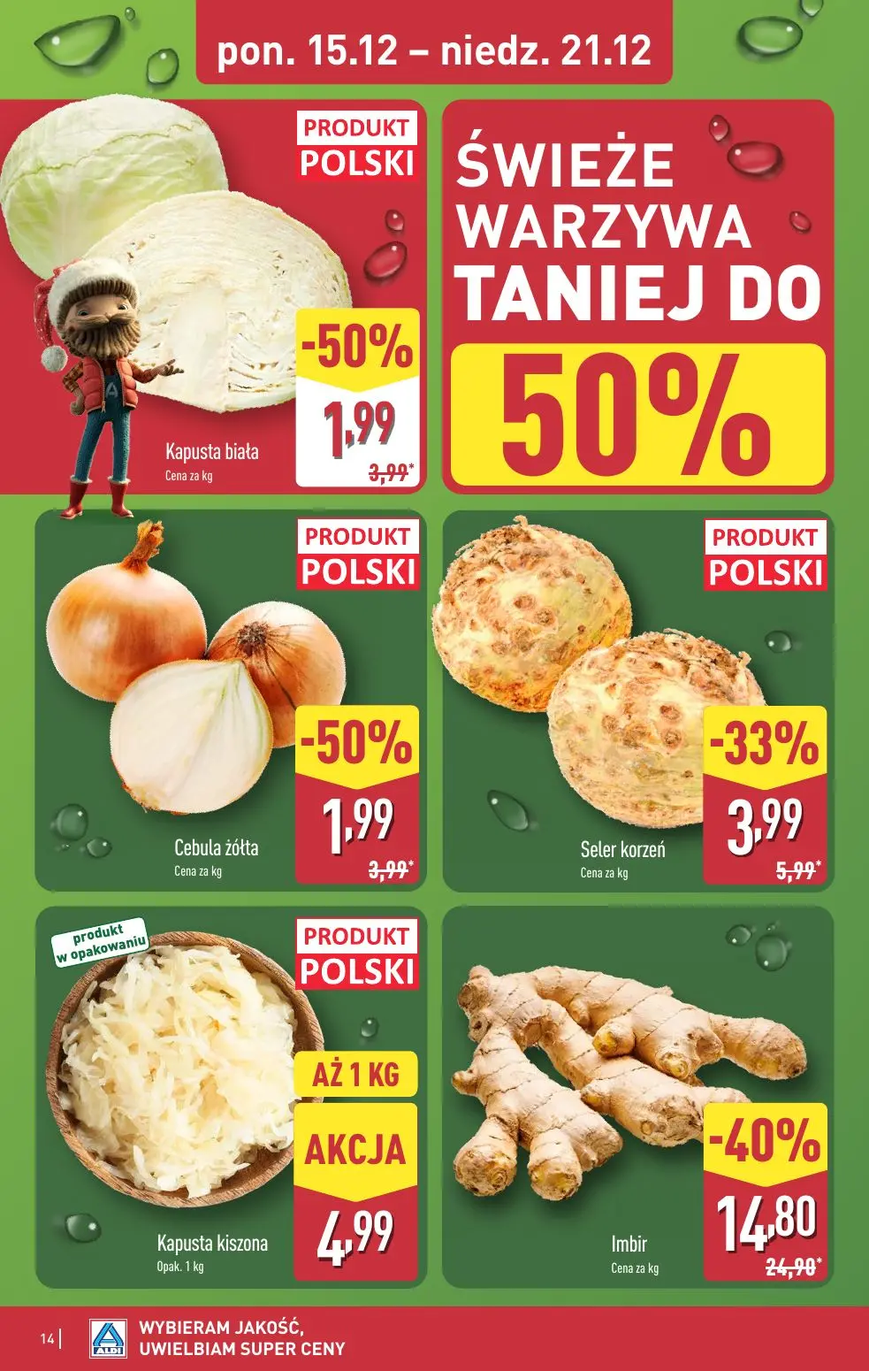 gazetka promocyjna ALDI WEEKEND już od czwartku! - Strona 14
