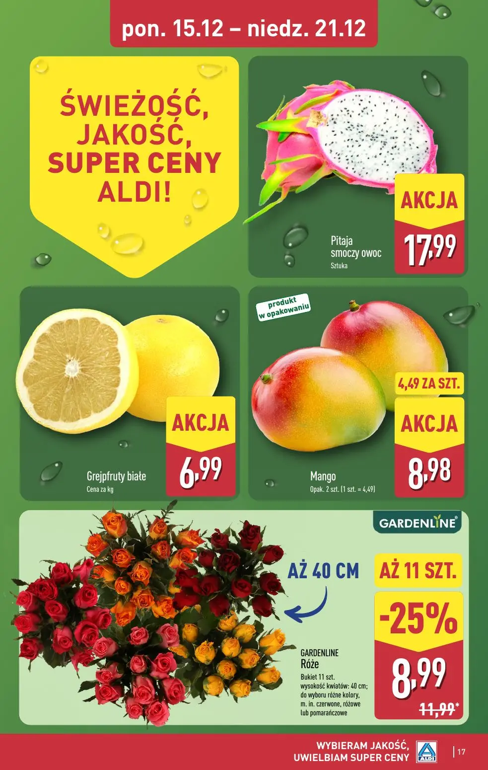 gazetka promocyjna ALDI WEEKEND już od czwartku! - Strona 17