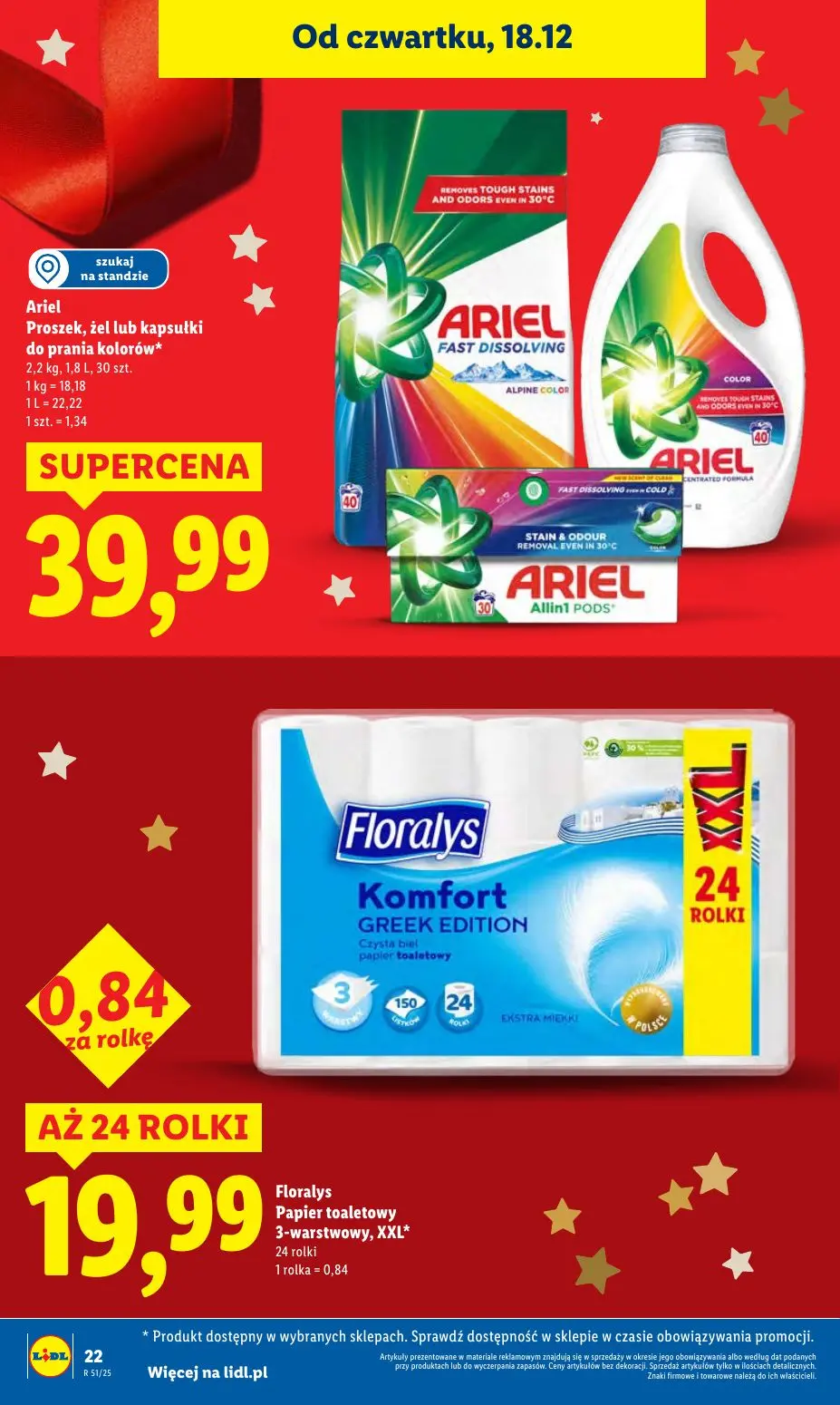 gazetka promocyjna LIDL Od czwartku - Strona 22