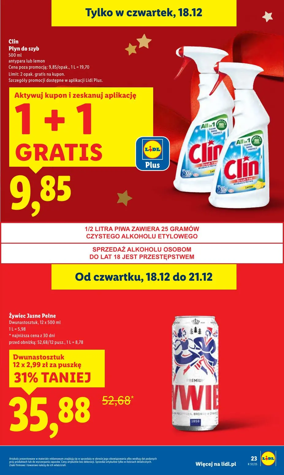 gazetka promocyjna LIDL Od czwartku - Strona 23