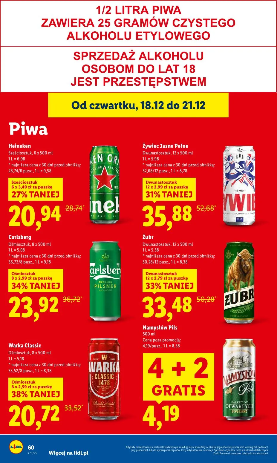 gazetka promocyjna LIDL Od czwartku - Strona 62