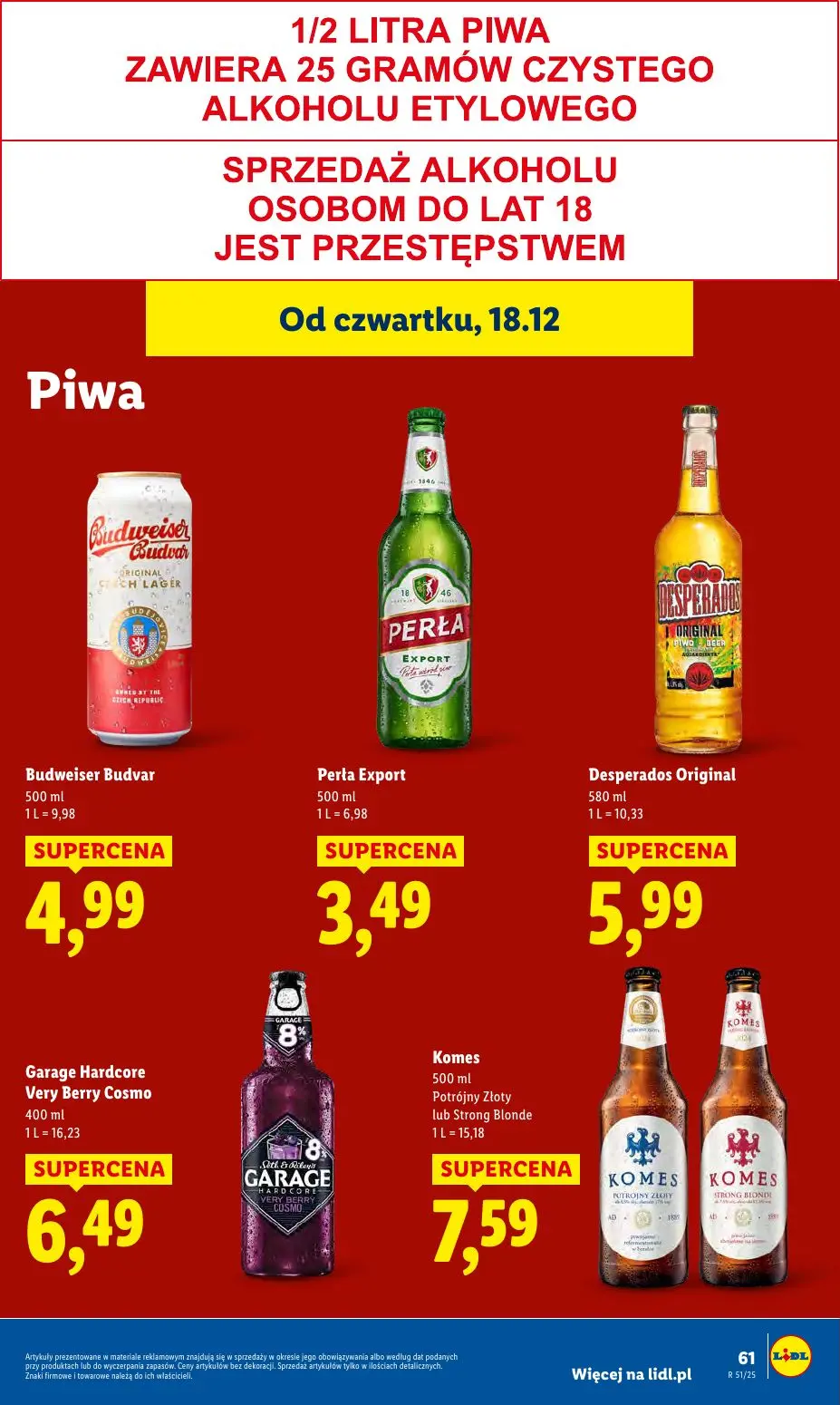 gazetka promocyjna LIDL Od czwartku - Strona 63