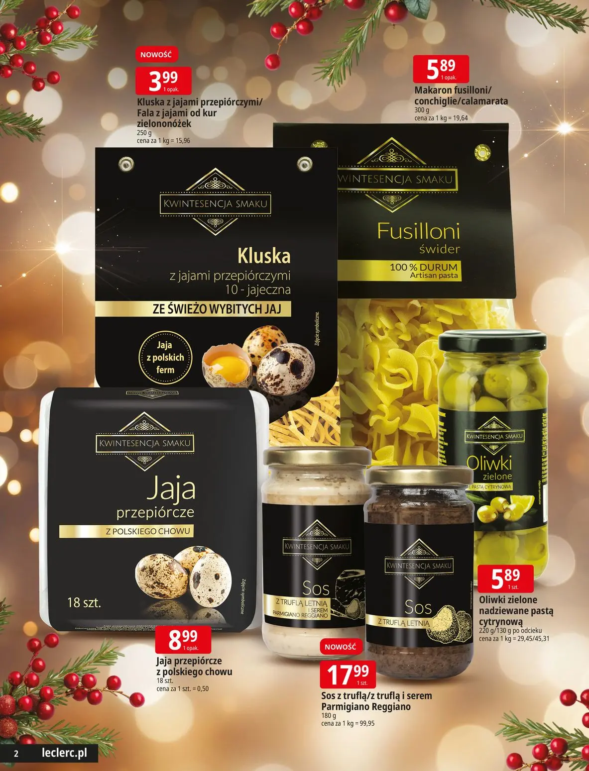gazetka promocyjna E.Leclerc Świąteczne promocje - Strona 2