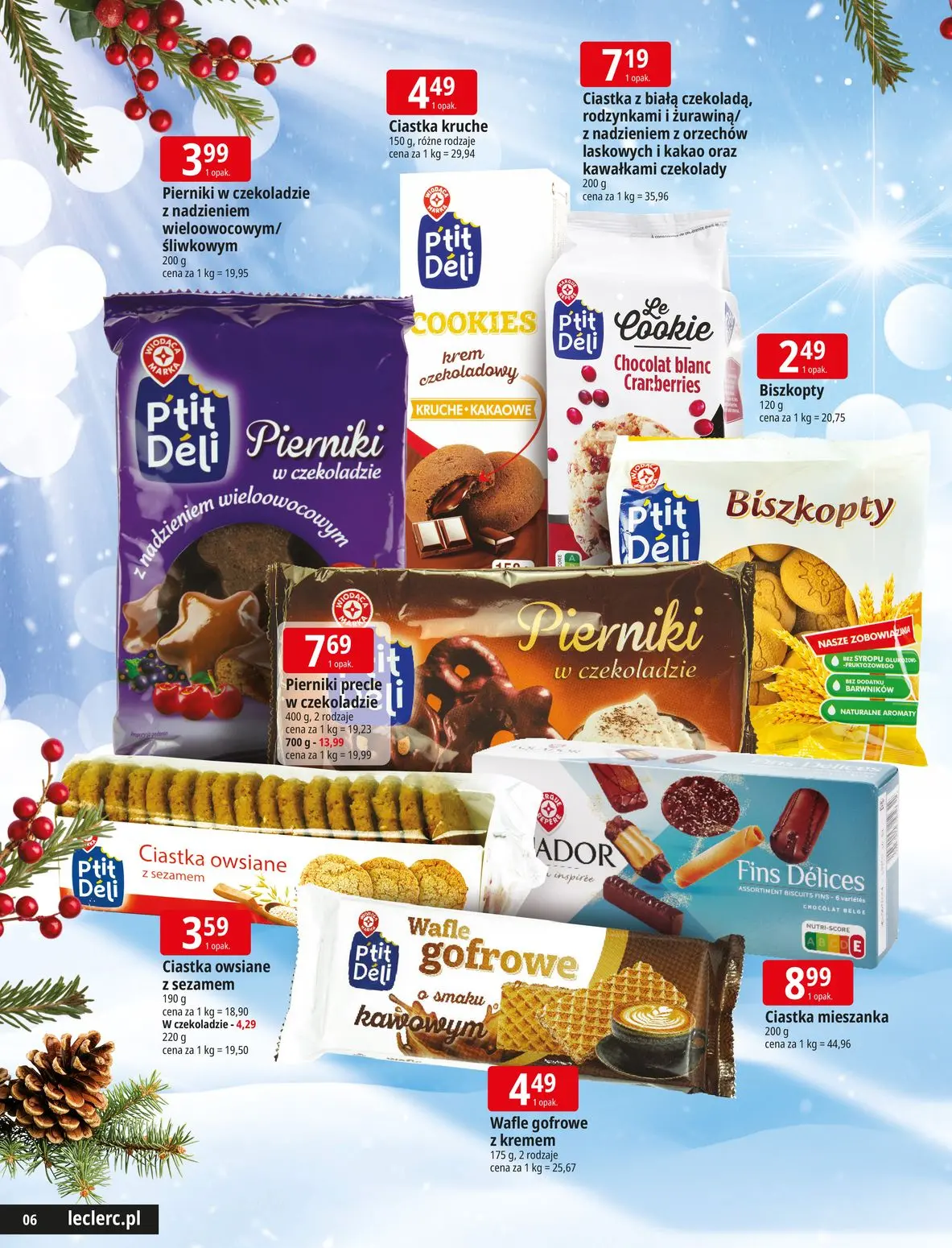 gazetka promocyjna E.Leclerc Świąteczne promocje - Strona 6