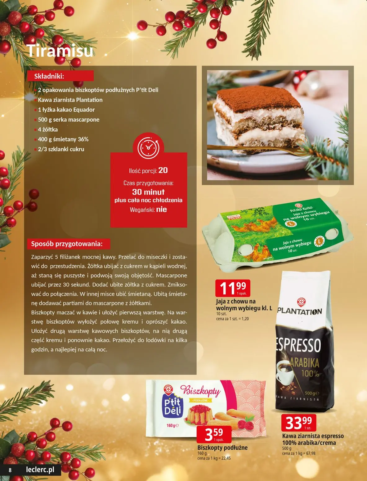 gazetka promocyjna E.Leclerc Świąteczne promocje - Strona 8