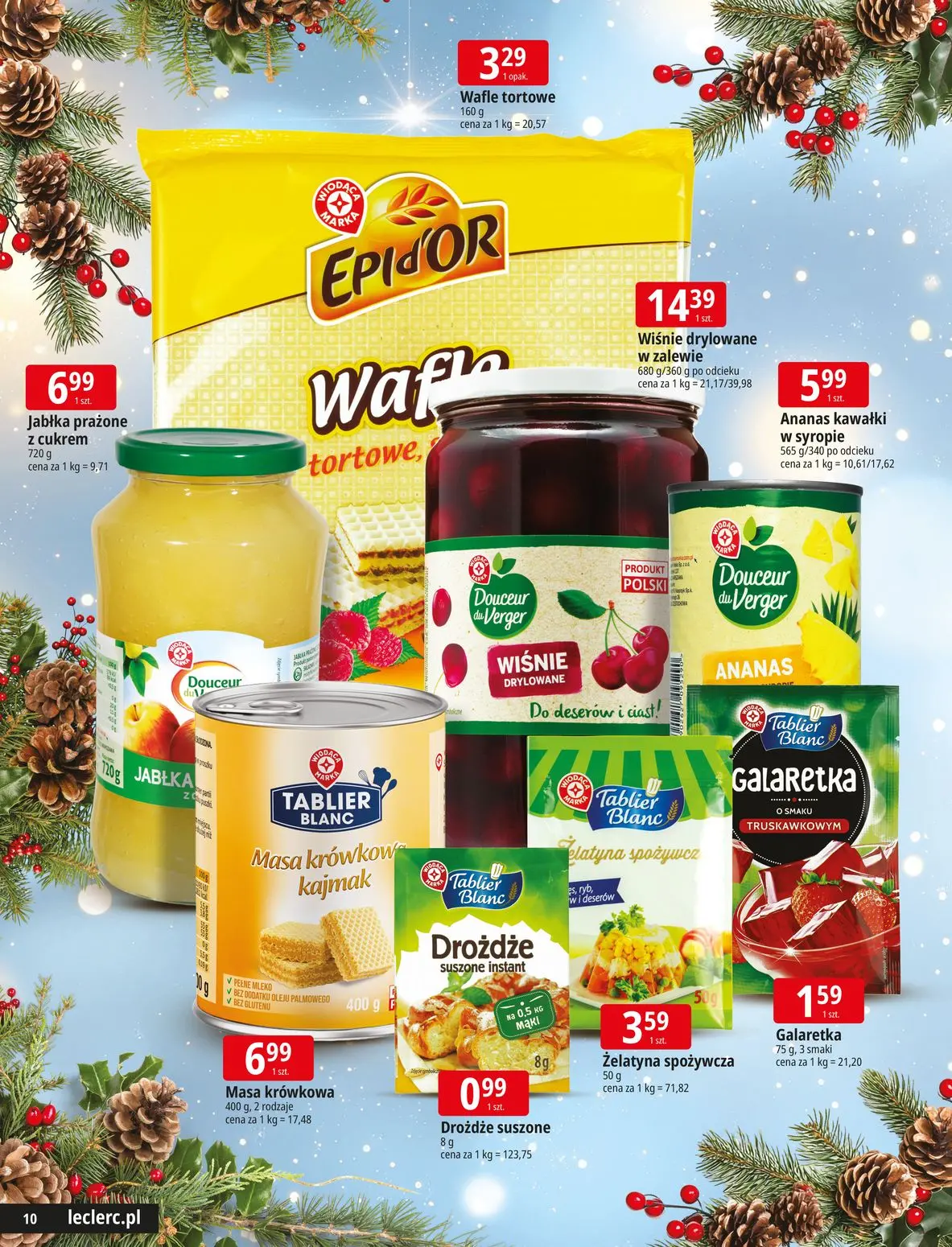 gazetka promocyjna E.Leclerc Świąteczne promocje - Strona 10