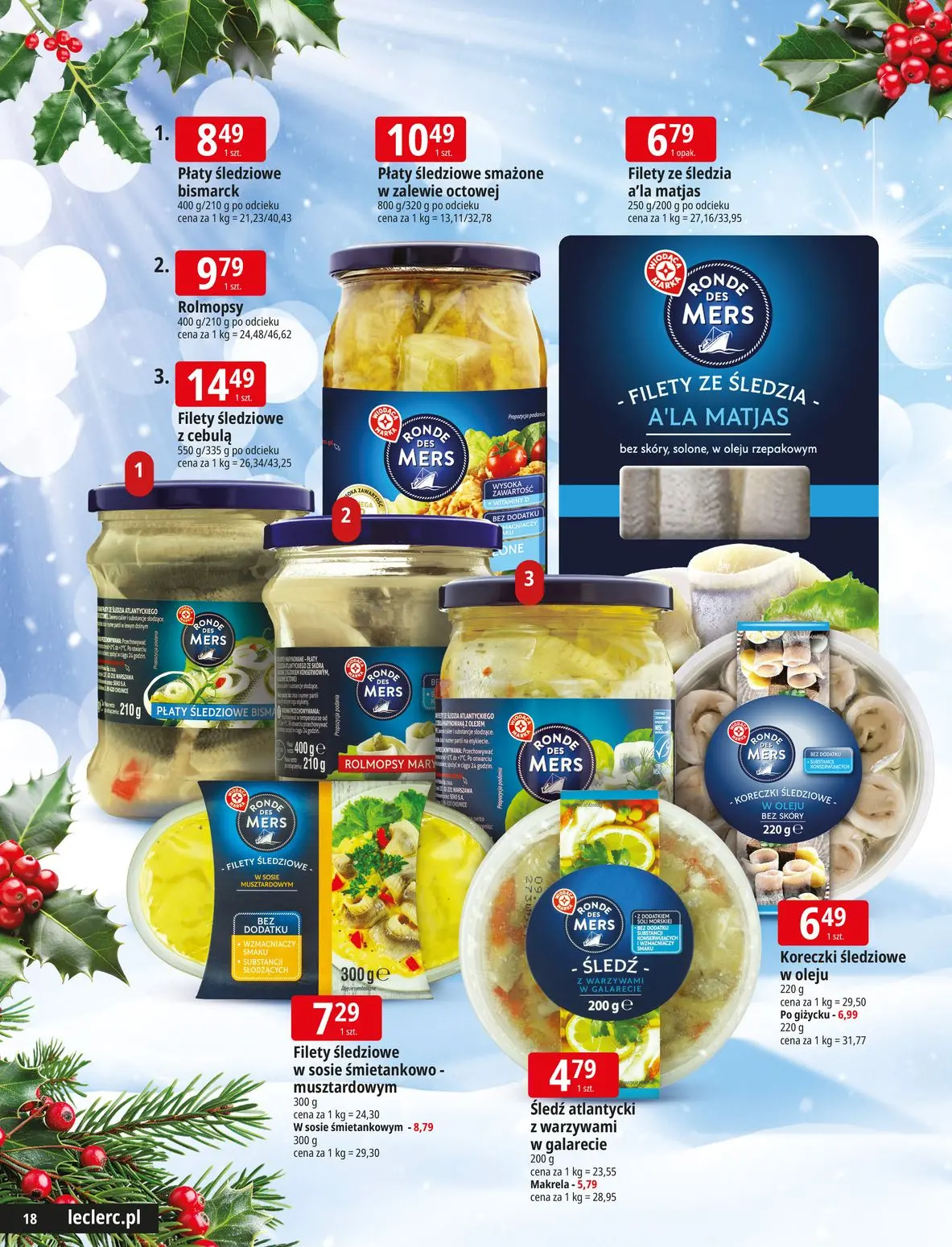 gazetka promocyjna E.Leclerc Świąteczne promocje - Strona 18