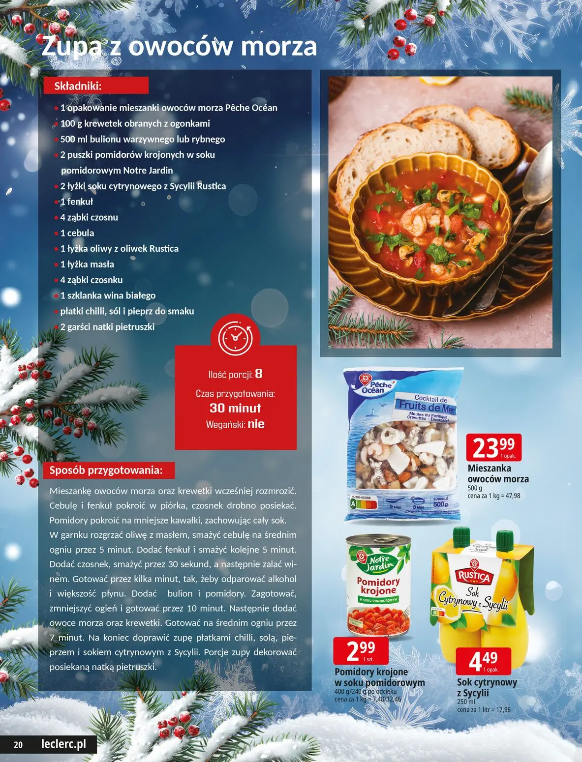 gazetka promocyjna E.Leclerc Świąteczne promocje - Strona 20