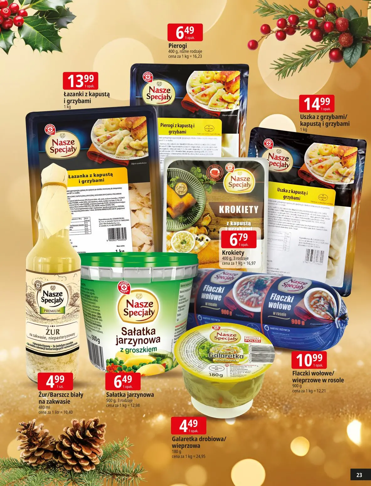 gazetka promocyjna E.Leclerc Świąteczne promocje - Strona 23