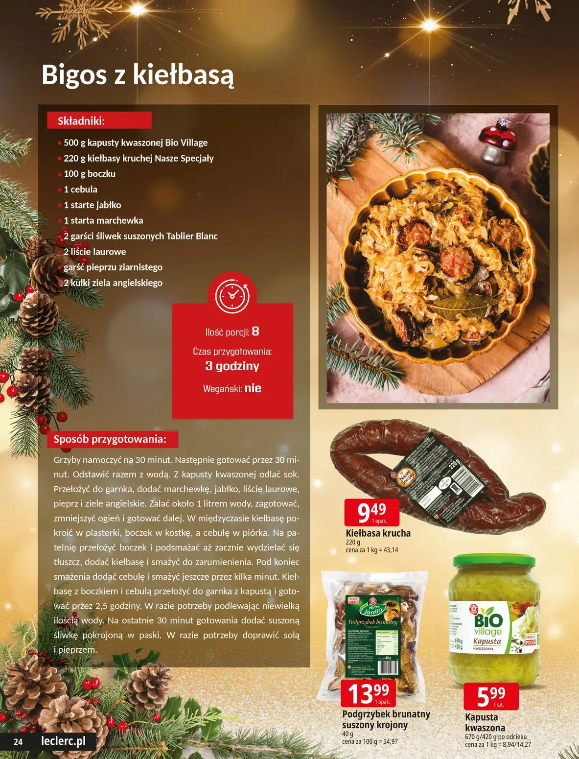 gazetka promocyjna E.Leclerc Świąteczne promocje - Strona 24