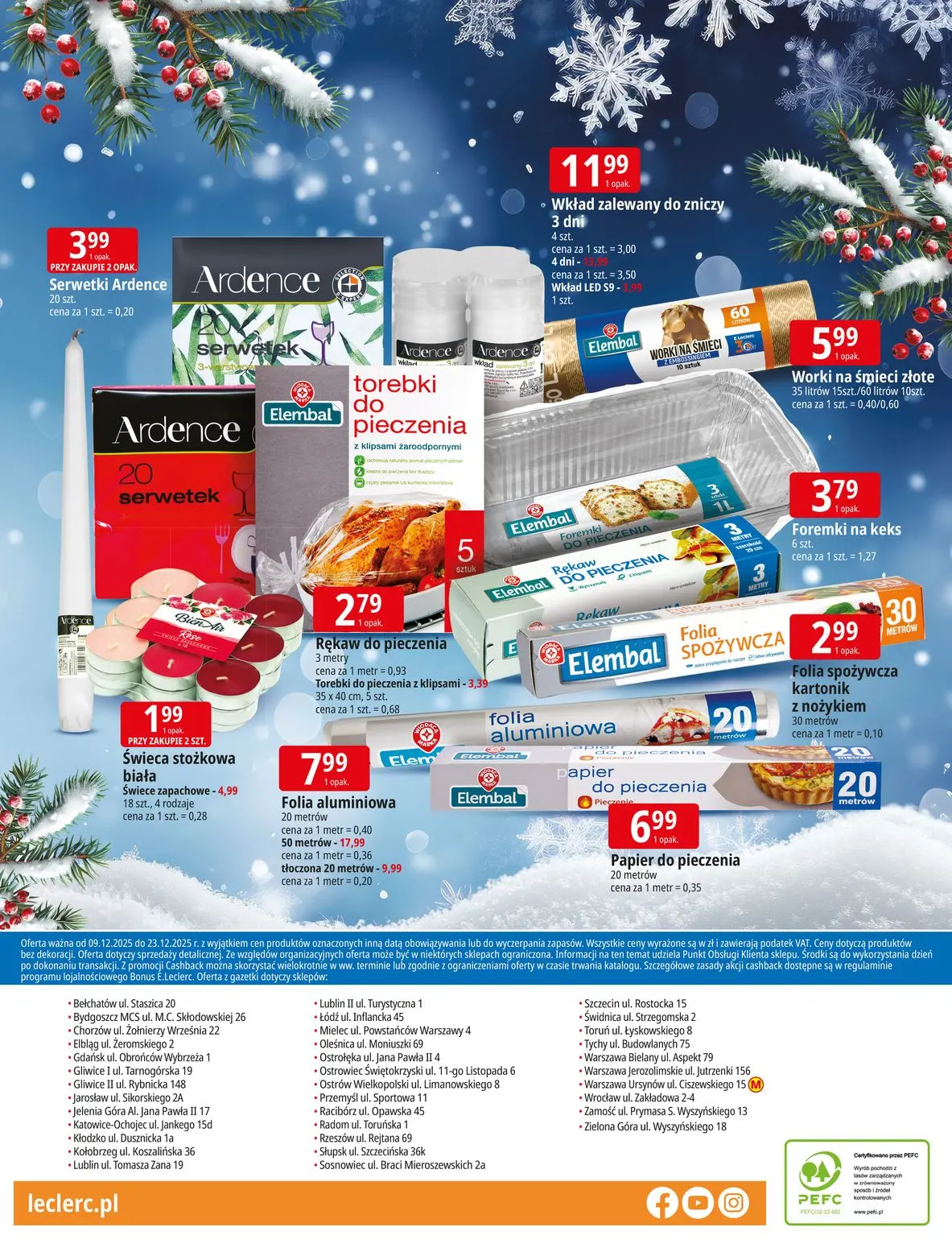 gazetka promocyjna E.Leclerc Świąteczne promocje - Strona 32