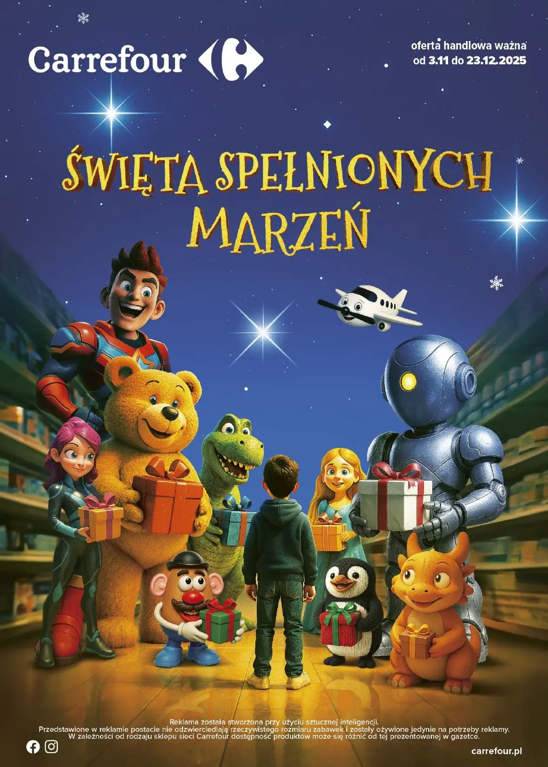 gazetka promocyjna Carrefour Święta spełnionych marzeń - Strona 1