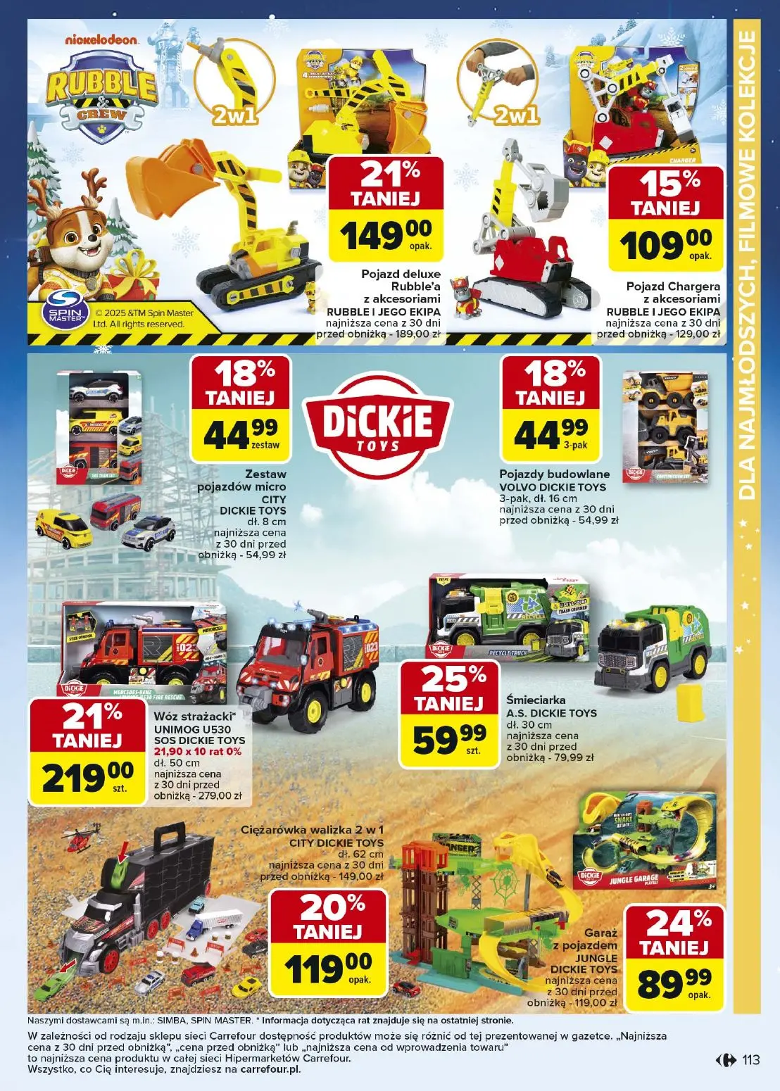 gazetka promocyjna Carrefour Święta spełnionych marzeń - Strona 113