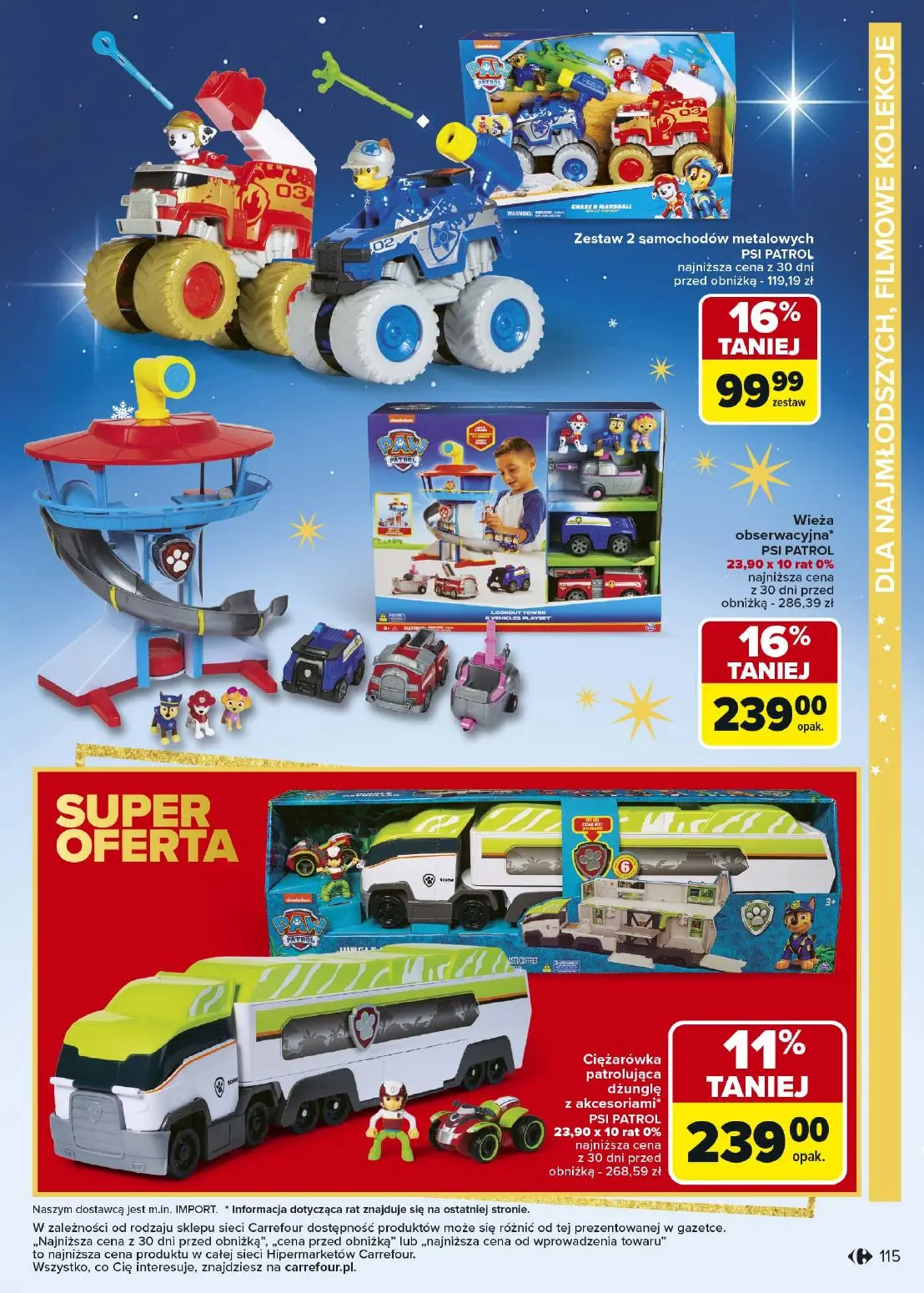 gazetka promocyjna Carrefour Święta spełnionych marzeń - Strona 115