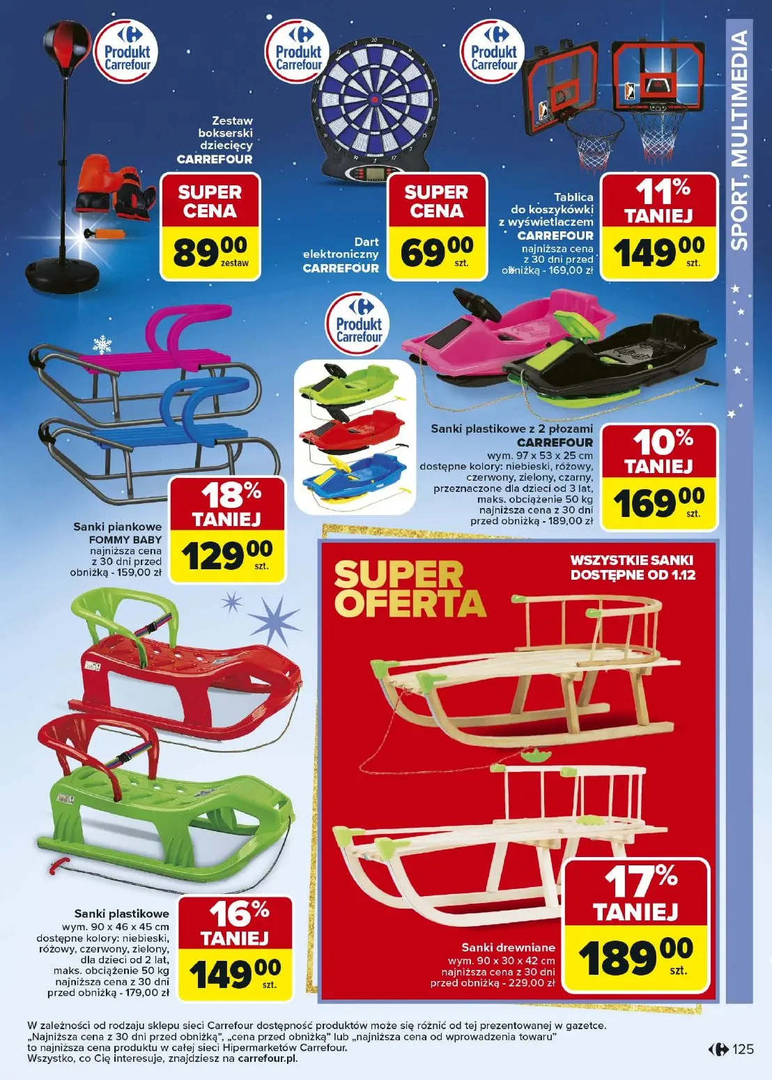gazetka promocyjna Carrefour Święta spełnionych marzeń - Strona 125