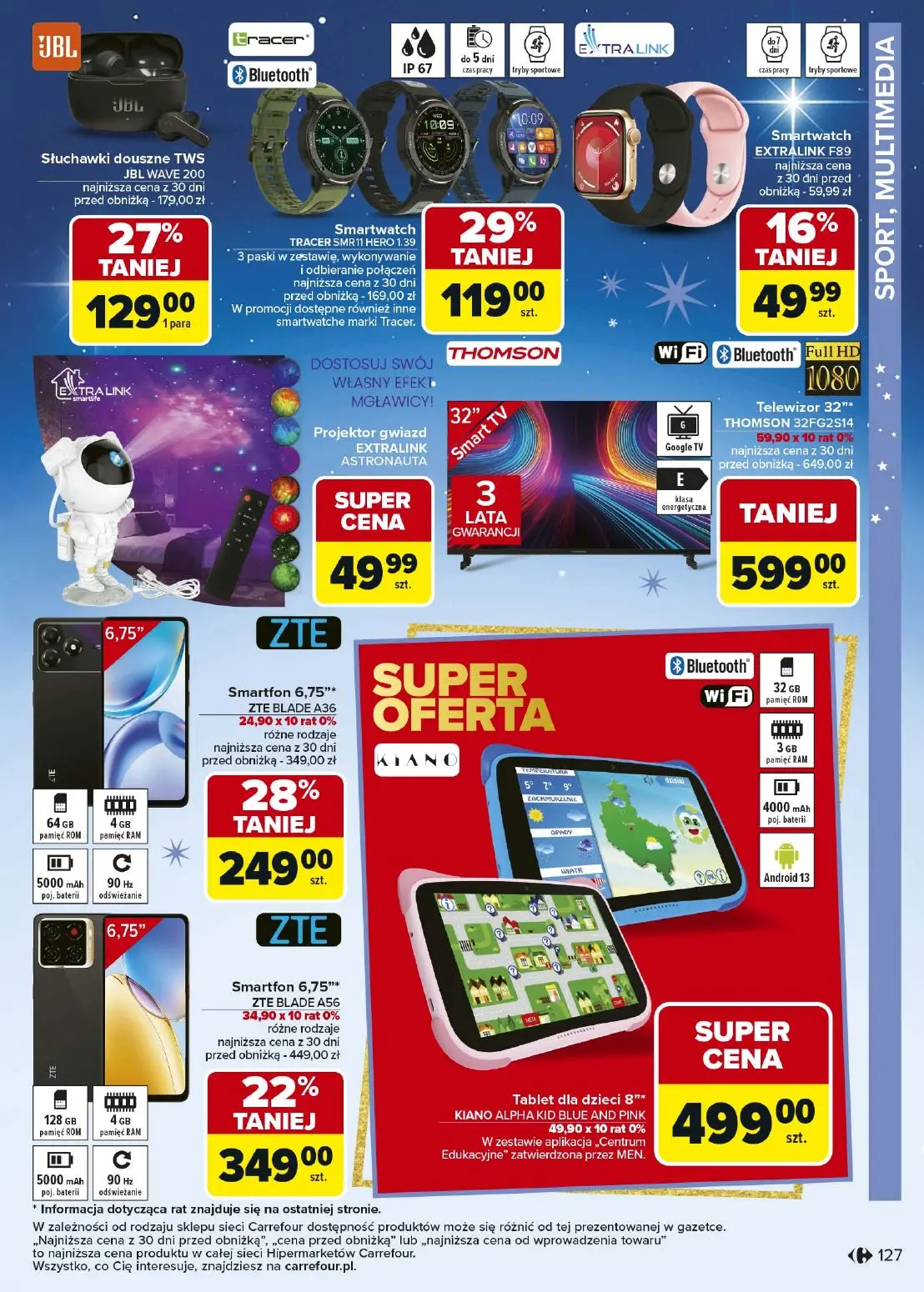 gazetka promocyjna Carrefour Święta spełnionych marzeń - Strona 127