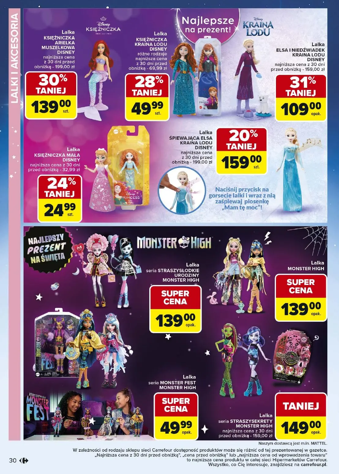 gazetka promocyjna Carrefour Święta spełnionych marzeń - Strona 30