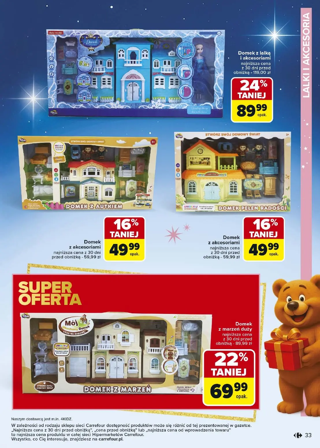gazetka promocyjna Carrefour Święta spełnionych marzeń - Strona 33